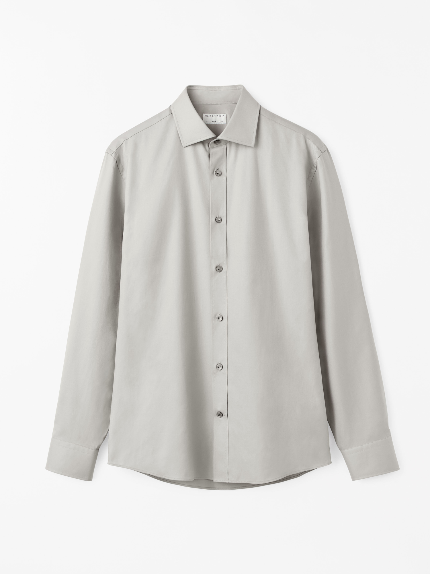 Adley C Slim-Fit Cutaway Cotton Shirt