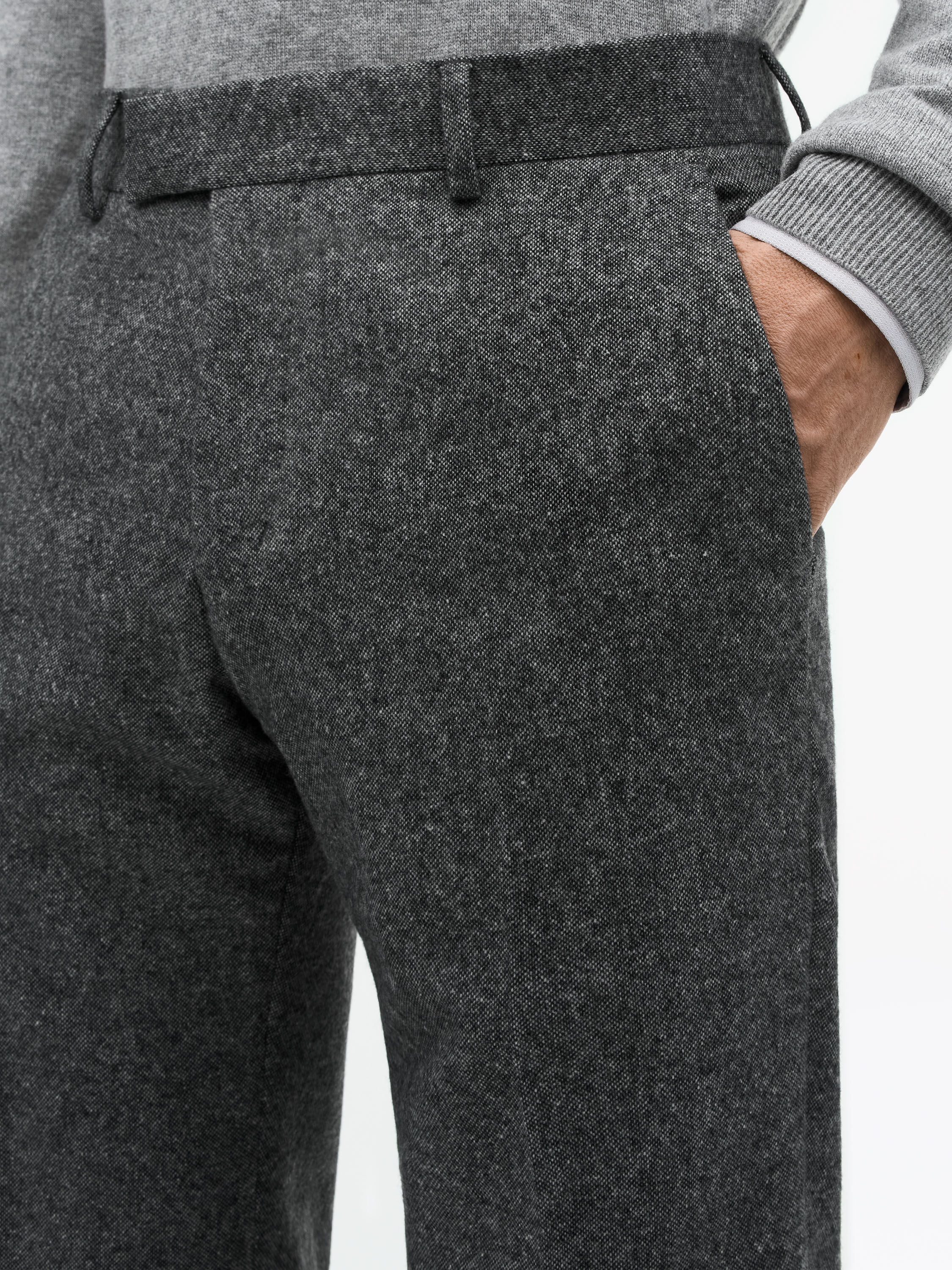 Tenuta Brushed Wool Trousers