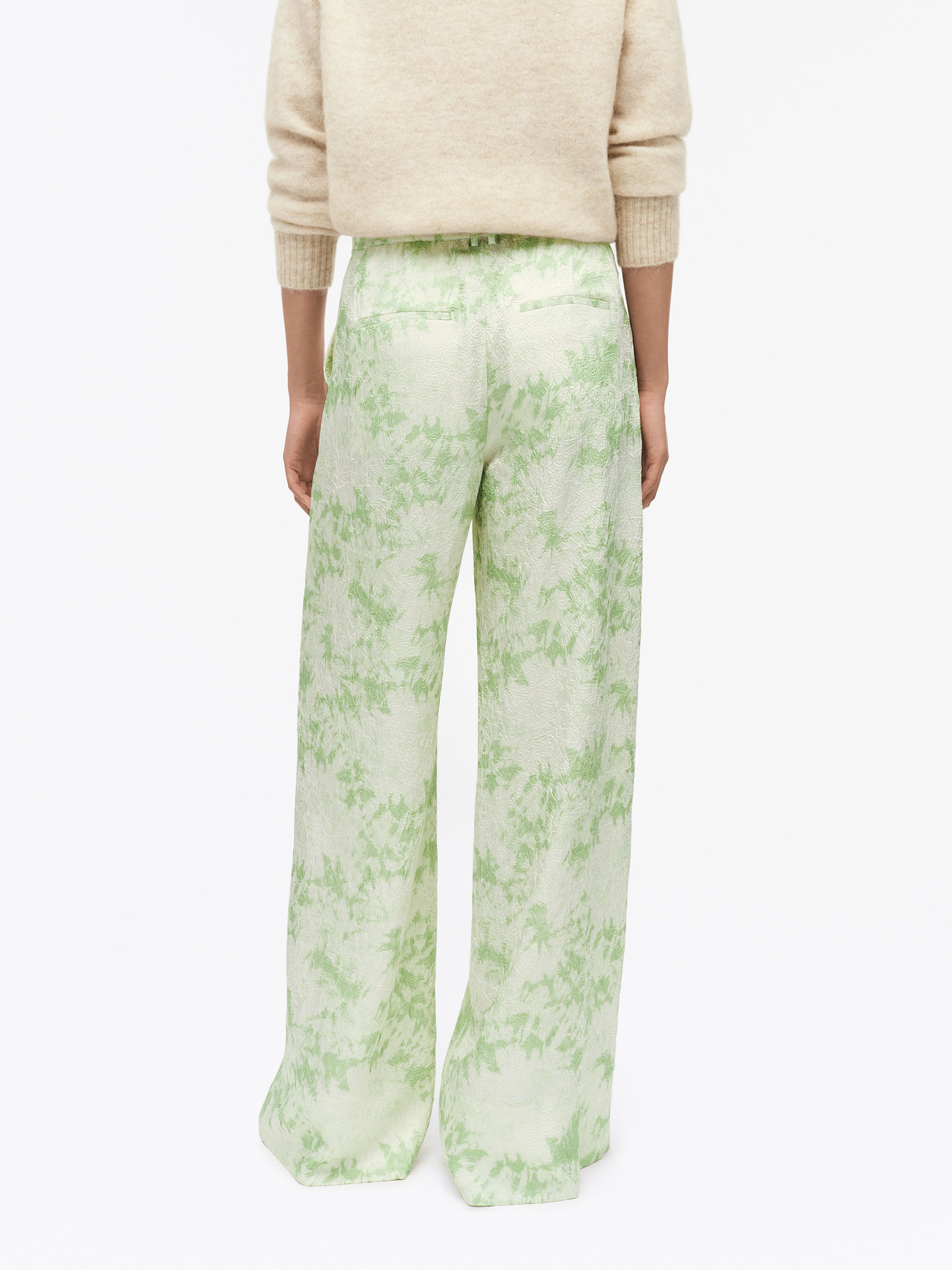 Ellis Tailored Print Trousers