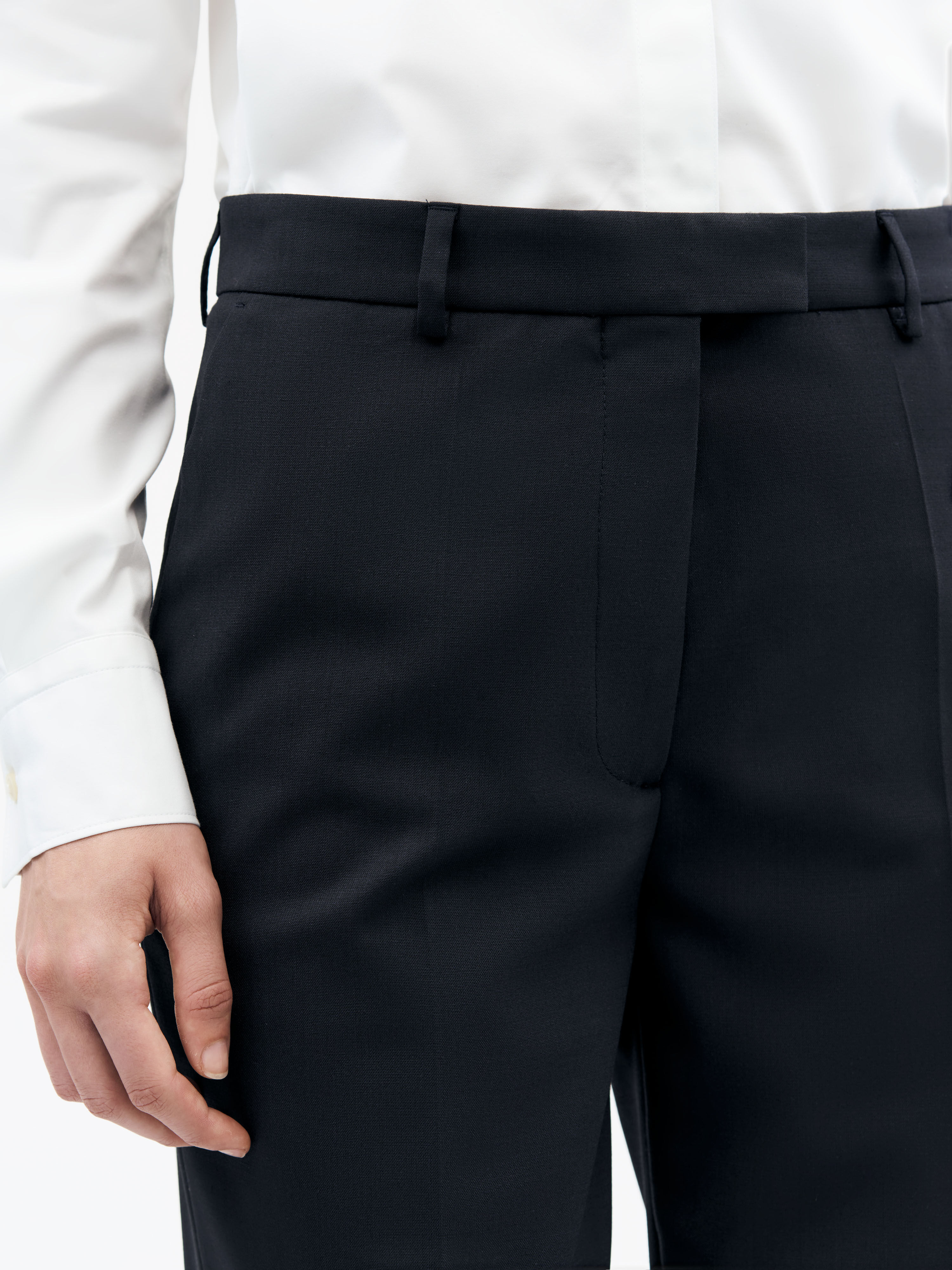 Narina Regular Fit Bl&aring;t Jakkes&aelig;t