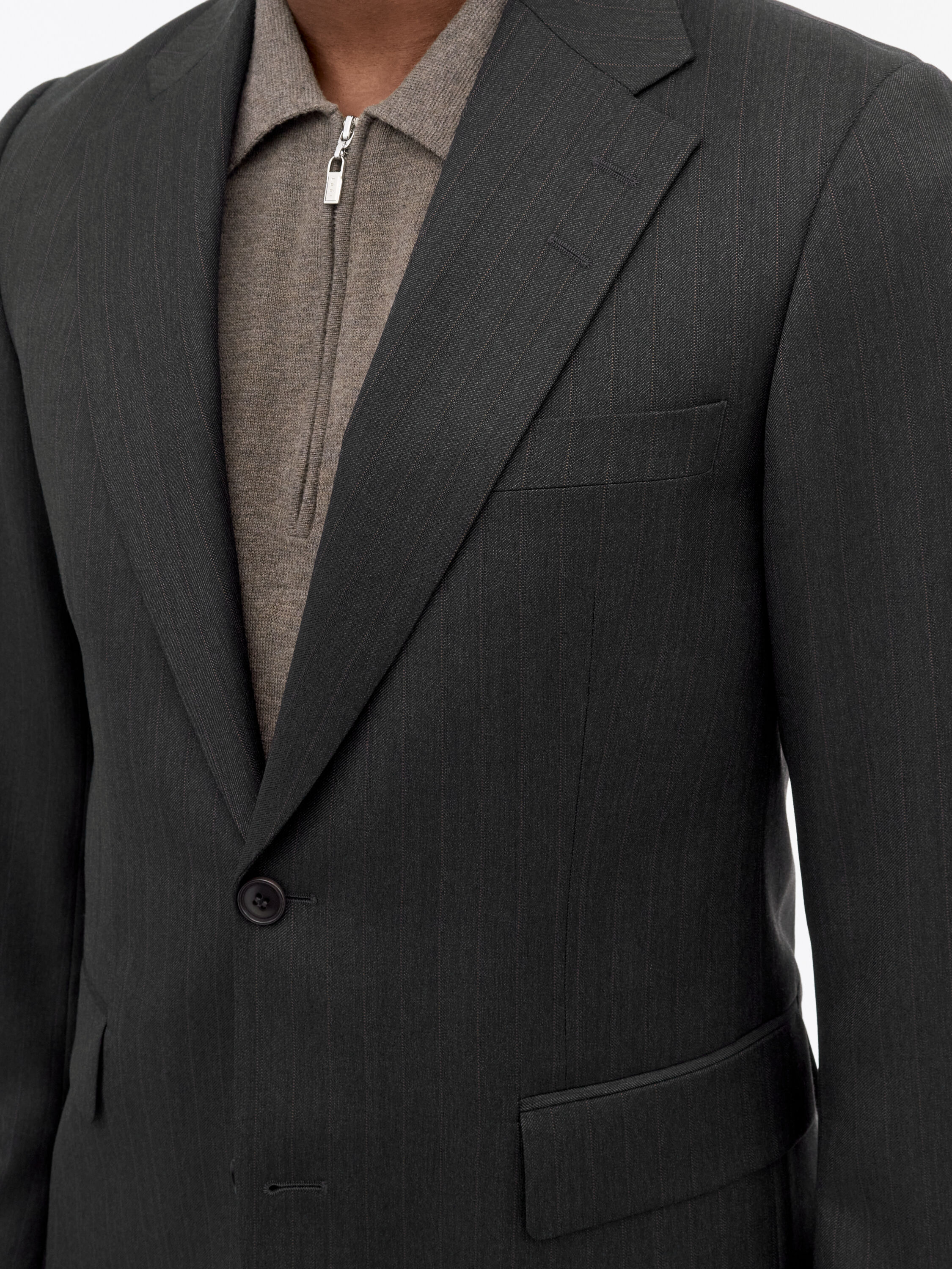 Ease Weave Stripe Suit