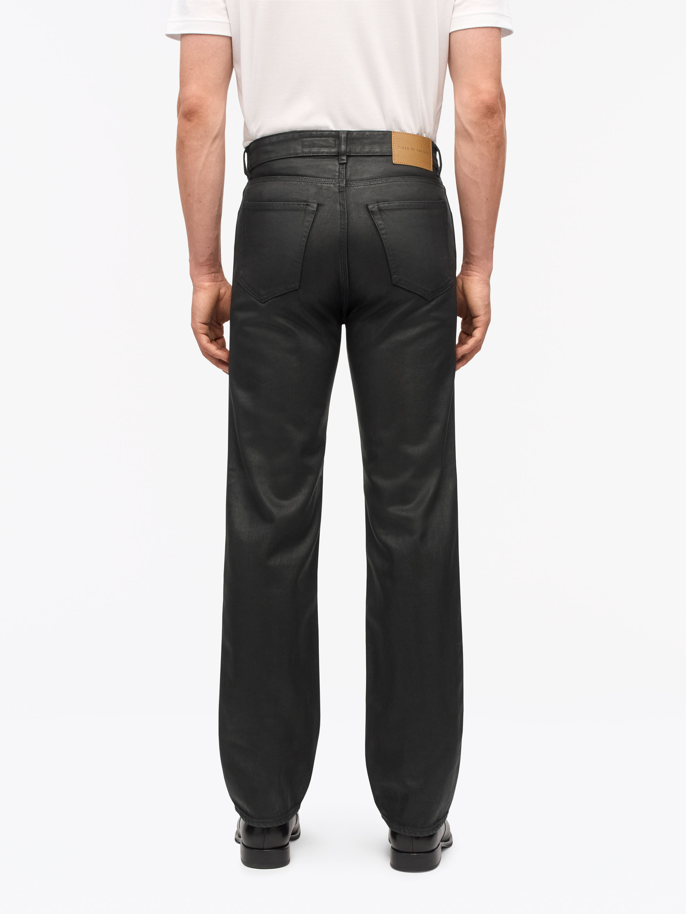 Alec Coated Denim Jeans