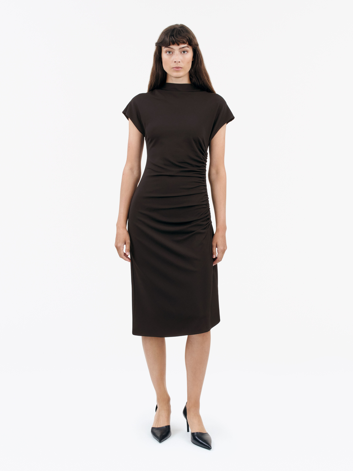 Aliz Kleid Mit Tiefem Ausschnitt