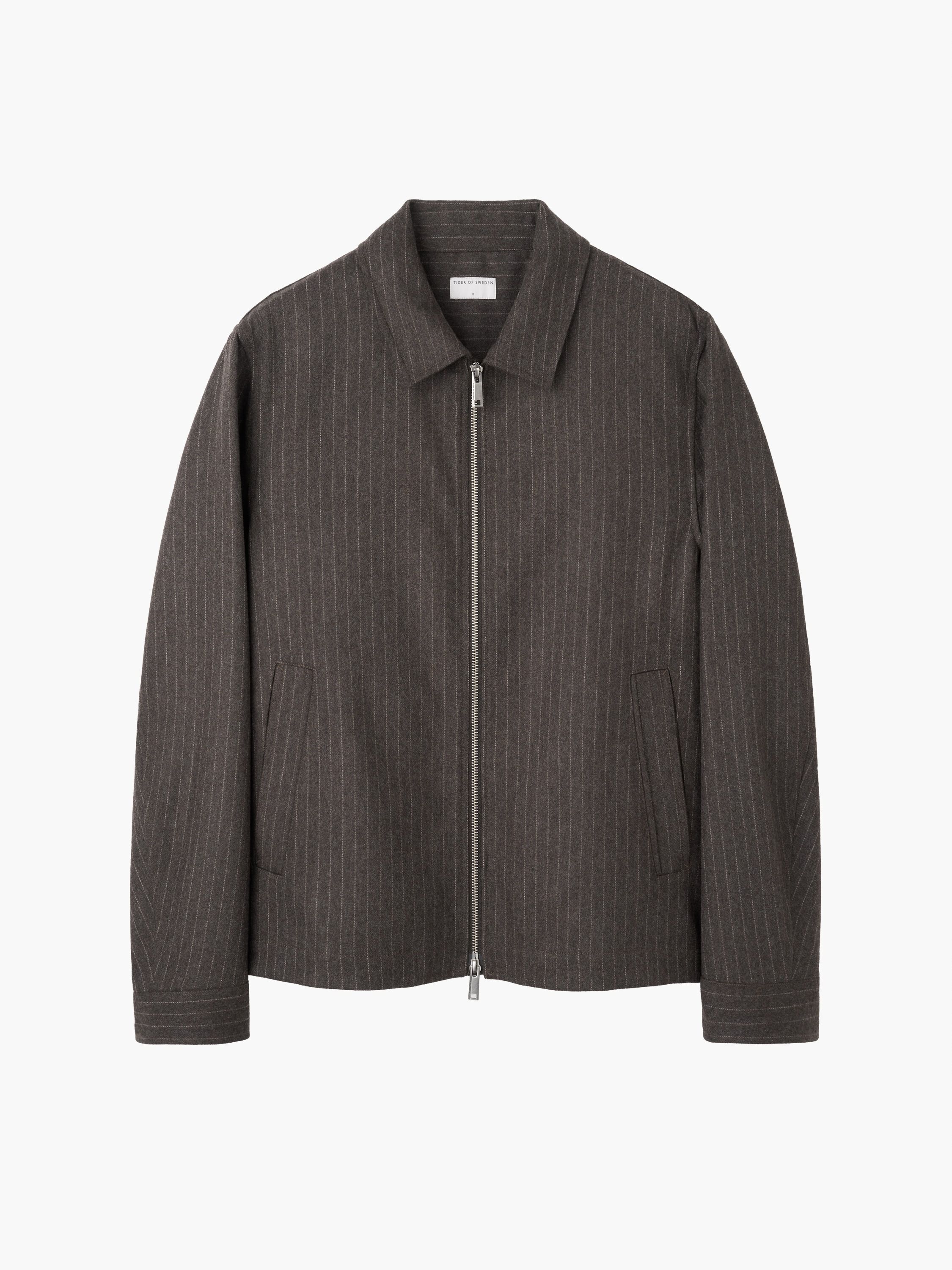 Barnaby C Pinstripe Shirt Jacket