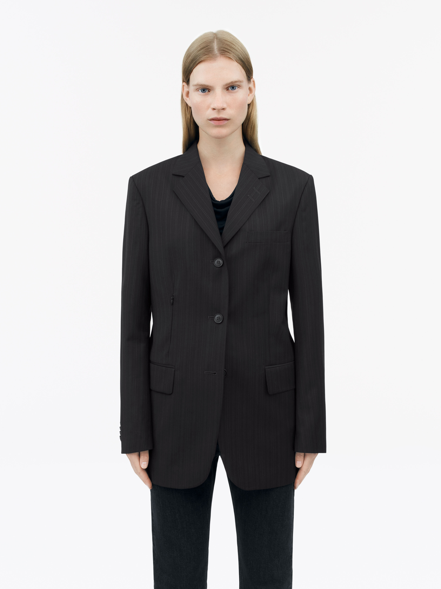 Haalina Oversized Wool Jacket