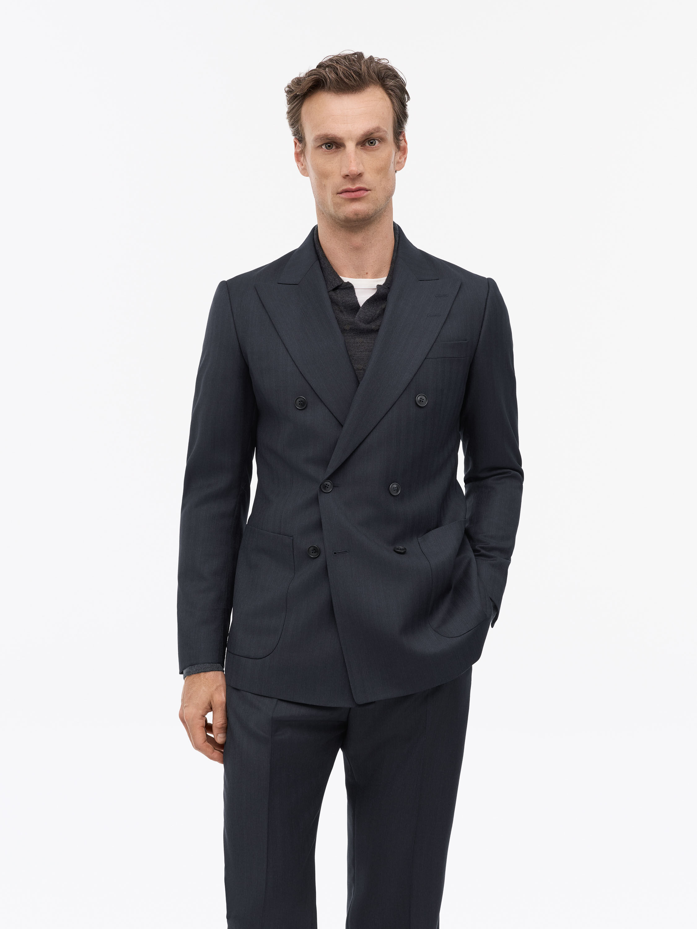 Joachim Herringbone Suit