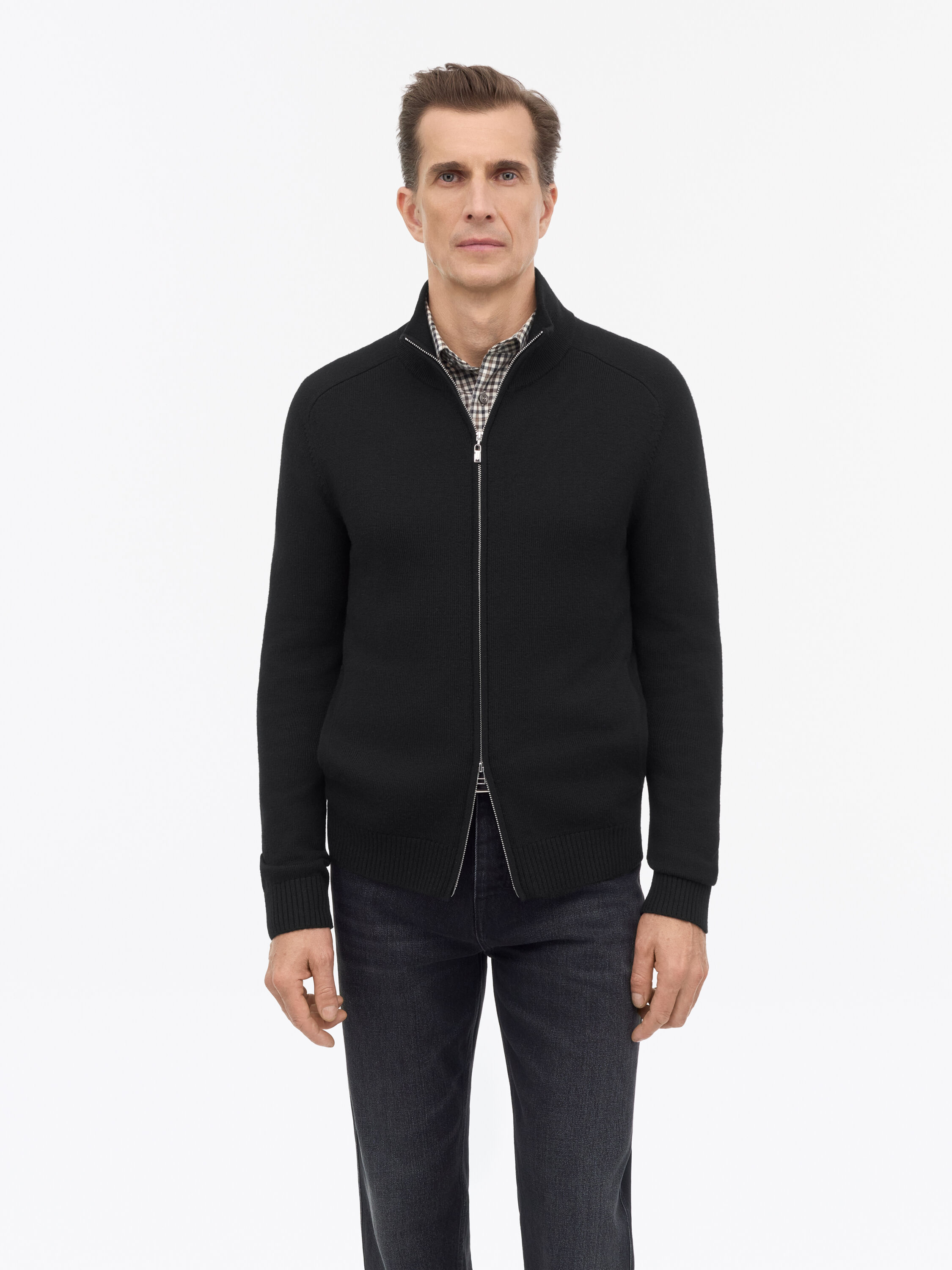 Cassian Merino-Strickjacke