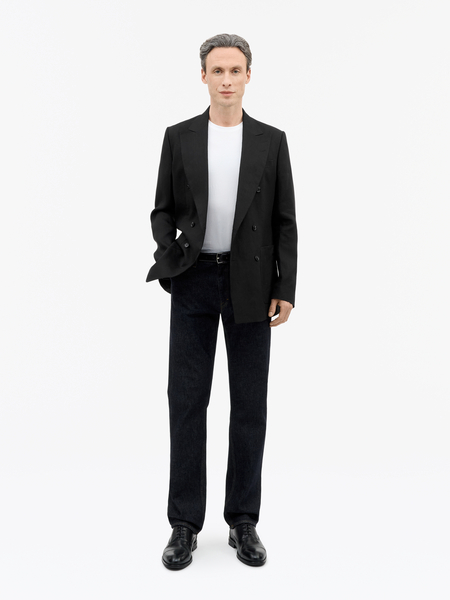 Des Slim-Straight Jeans