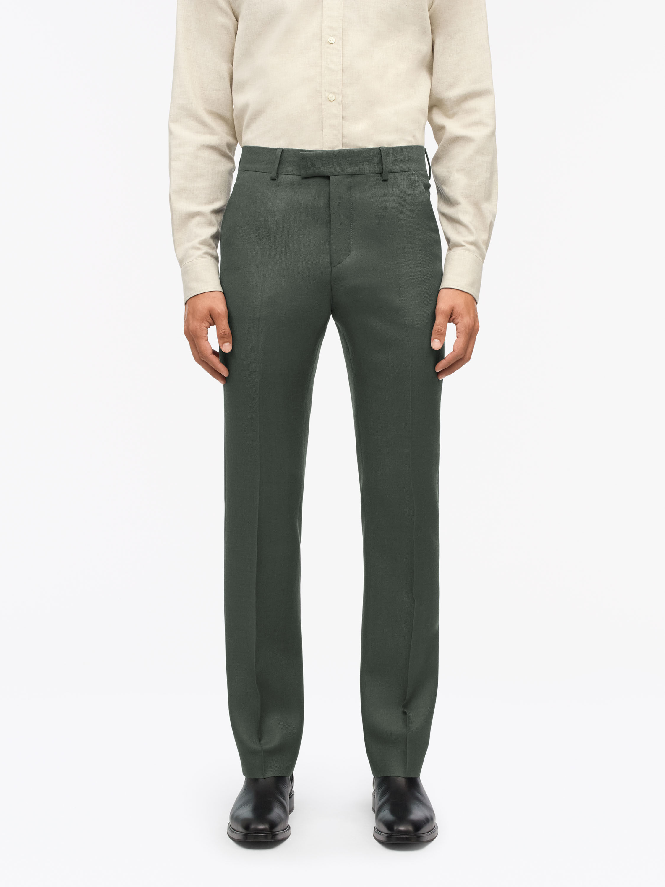Tenser RWS Straight Wool Trousers