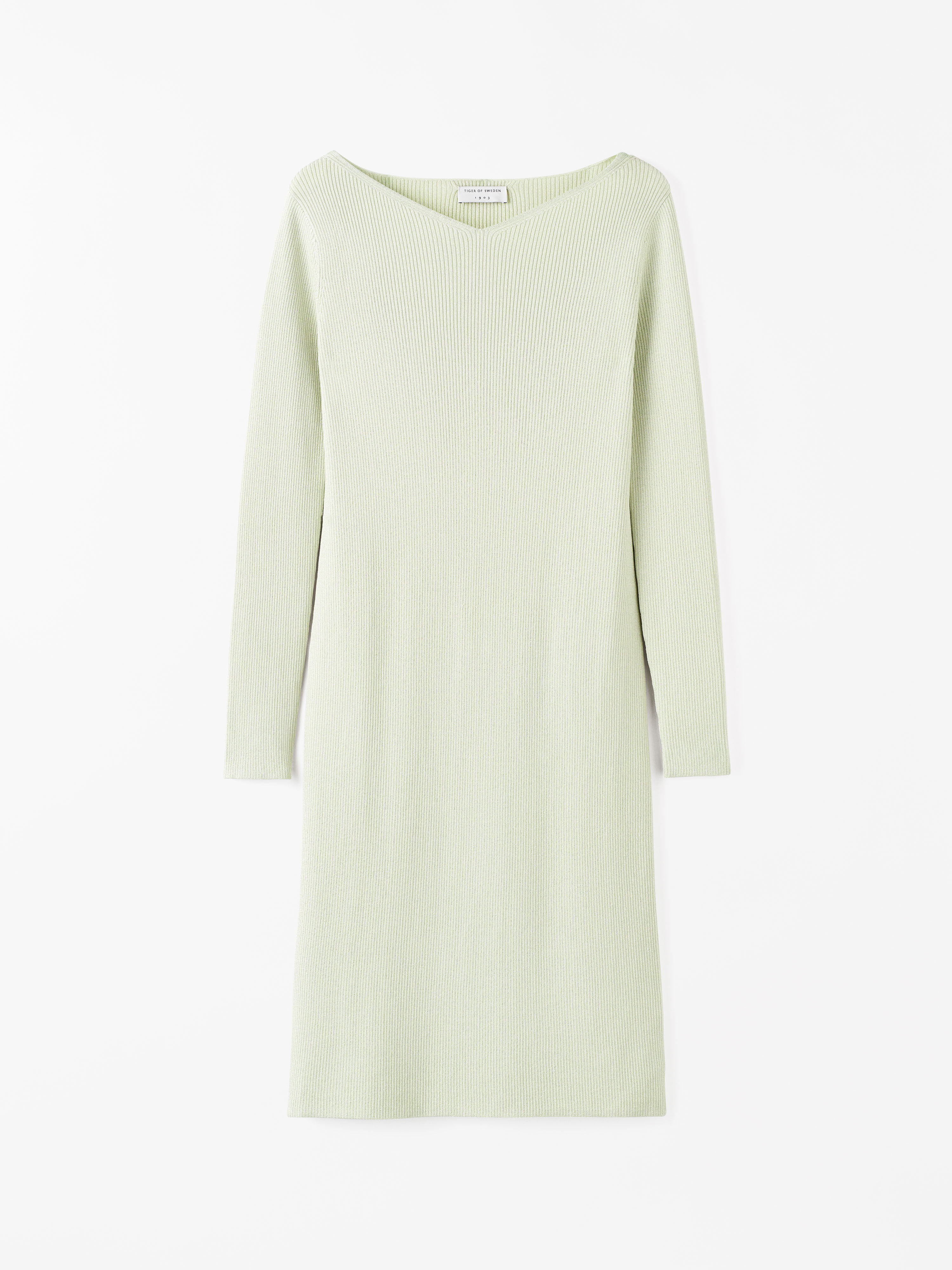 Poppie Long-Sleeved Ribbed Dress