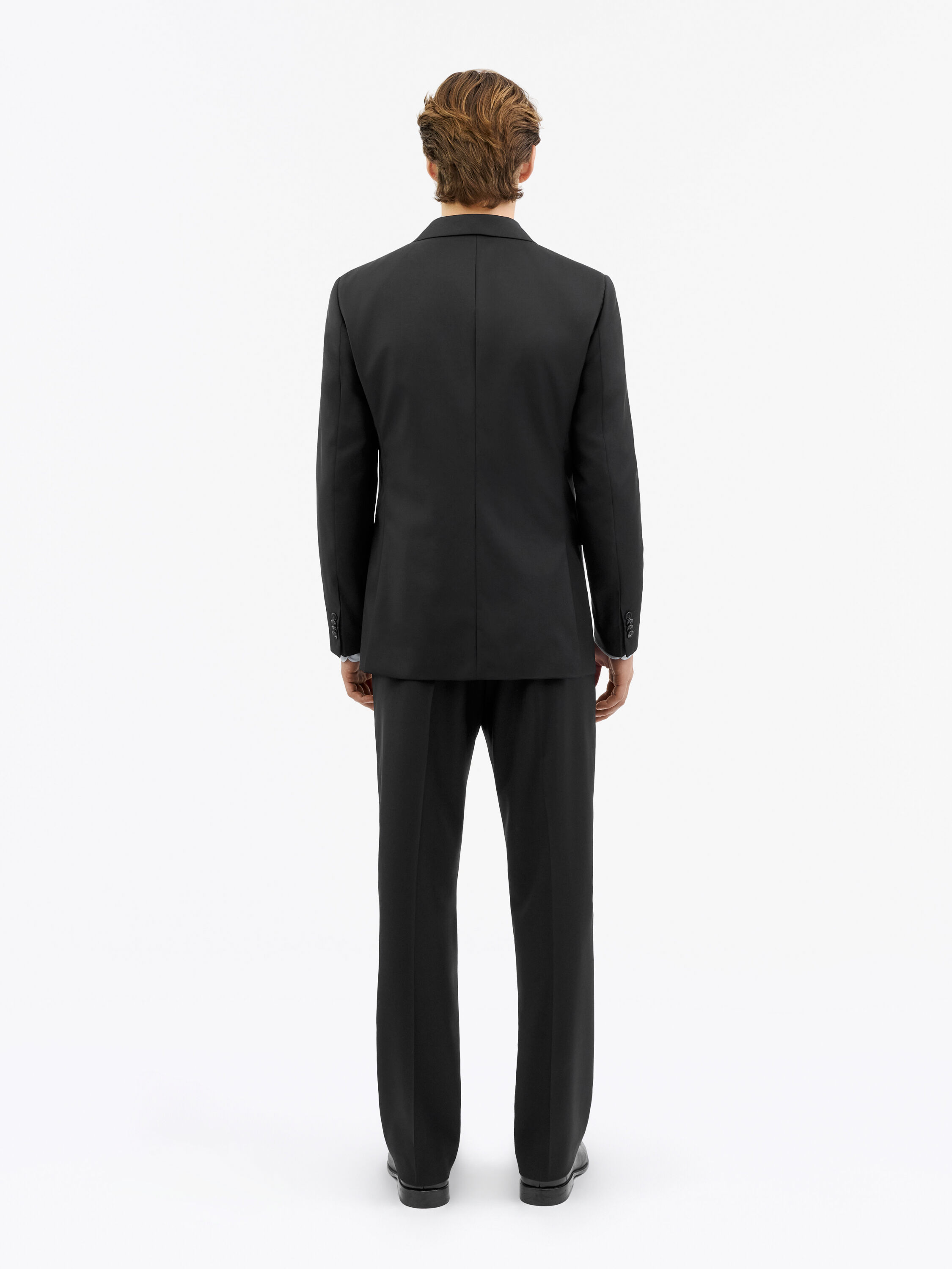 Ease DB Black Wool Suit