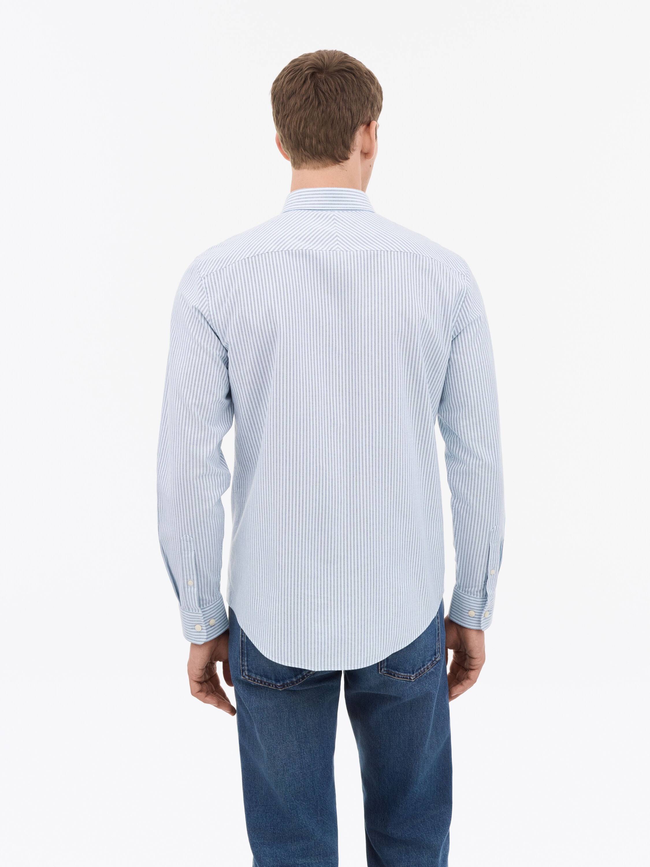 Steve BD Cotton Stripe Shirt