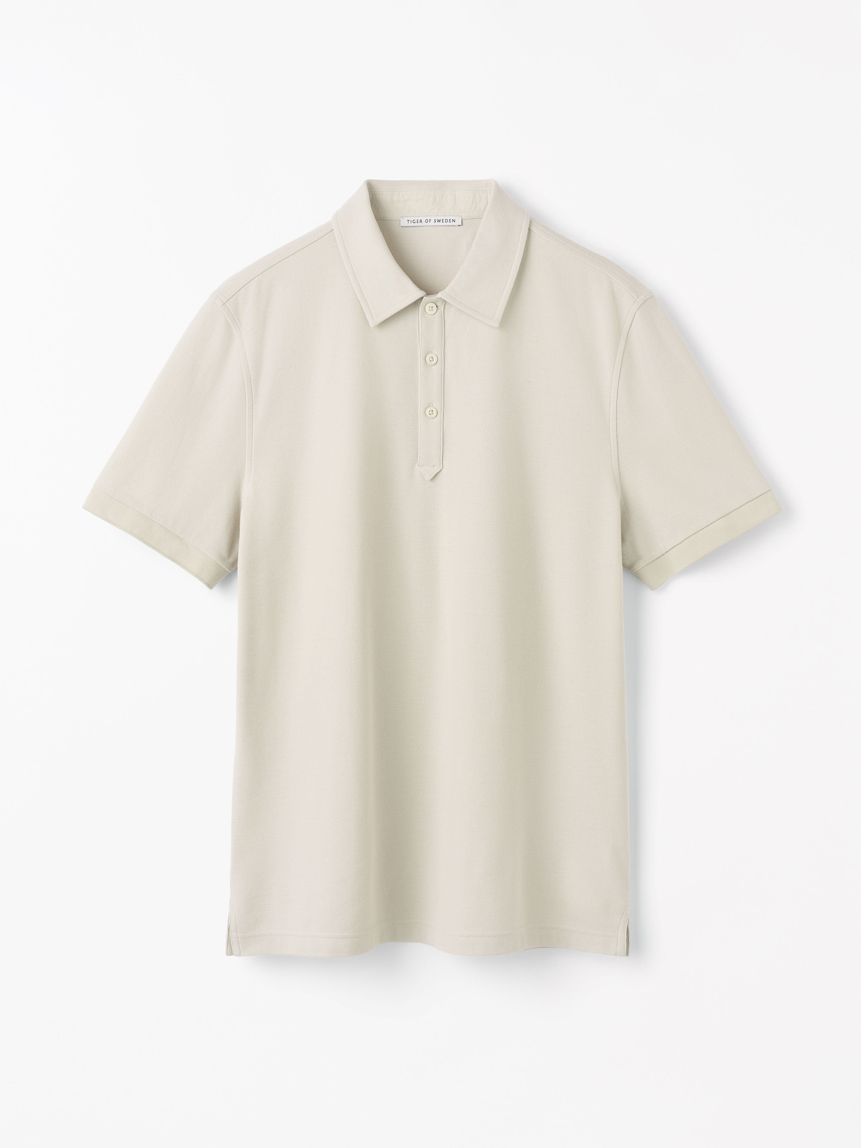 Alvar Brushed Cotton Polo