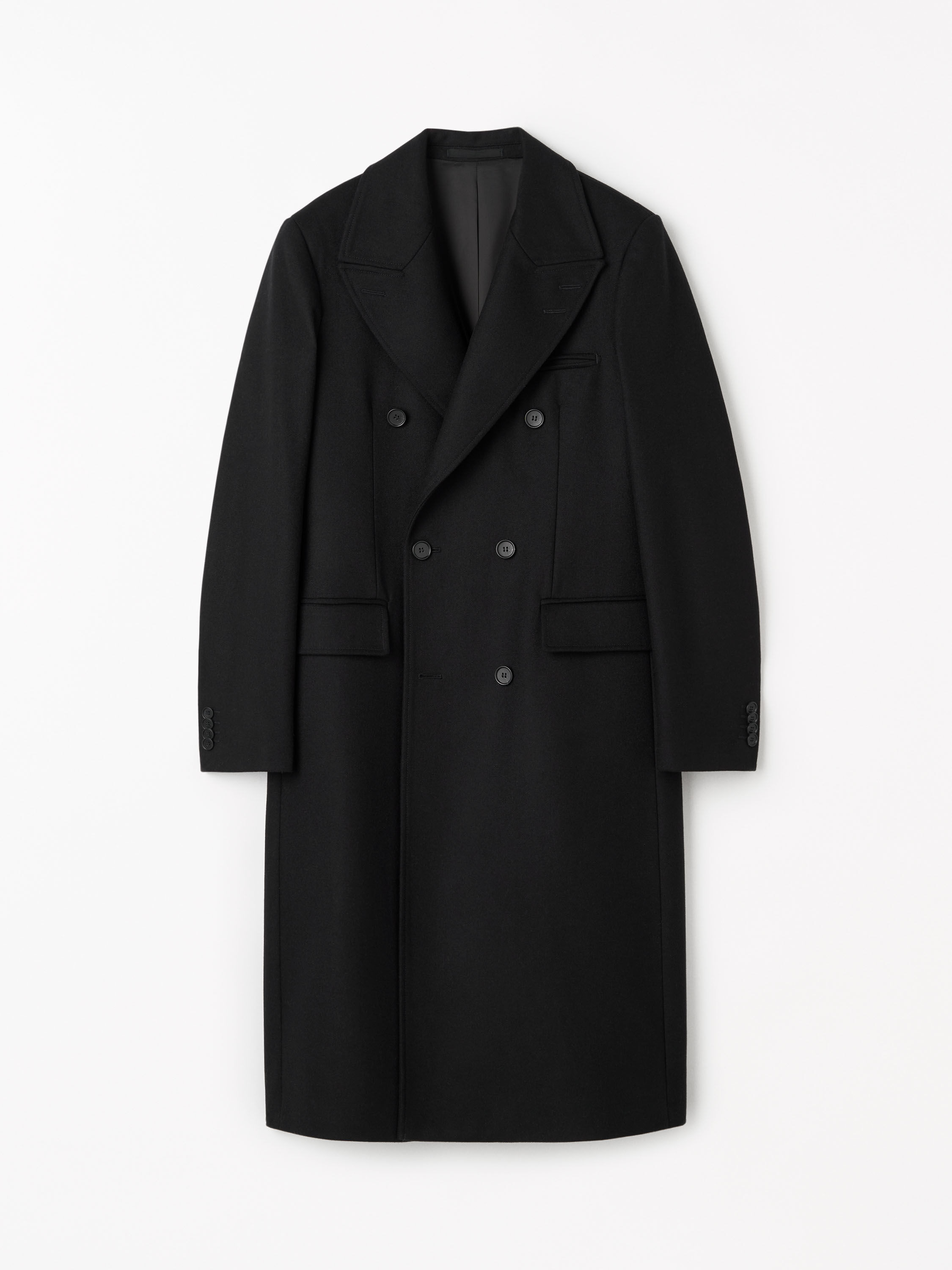 Hennri Double-Breasted Wool Coat