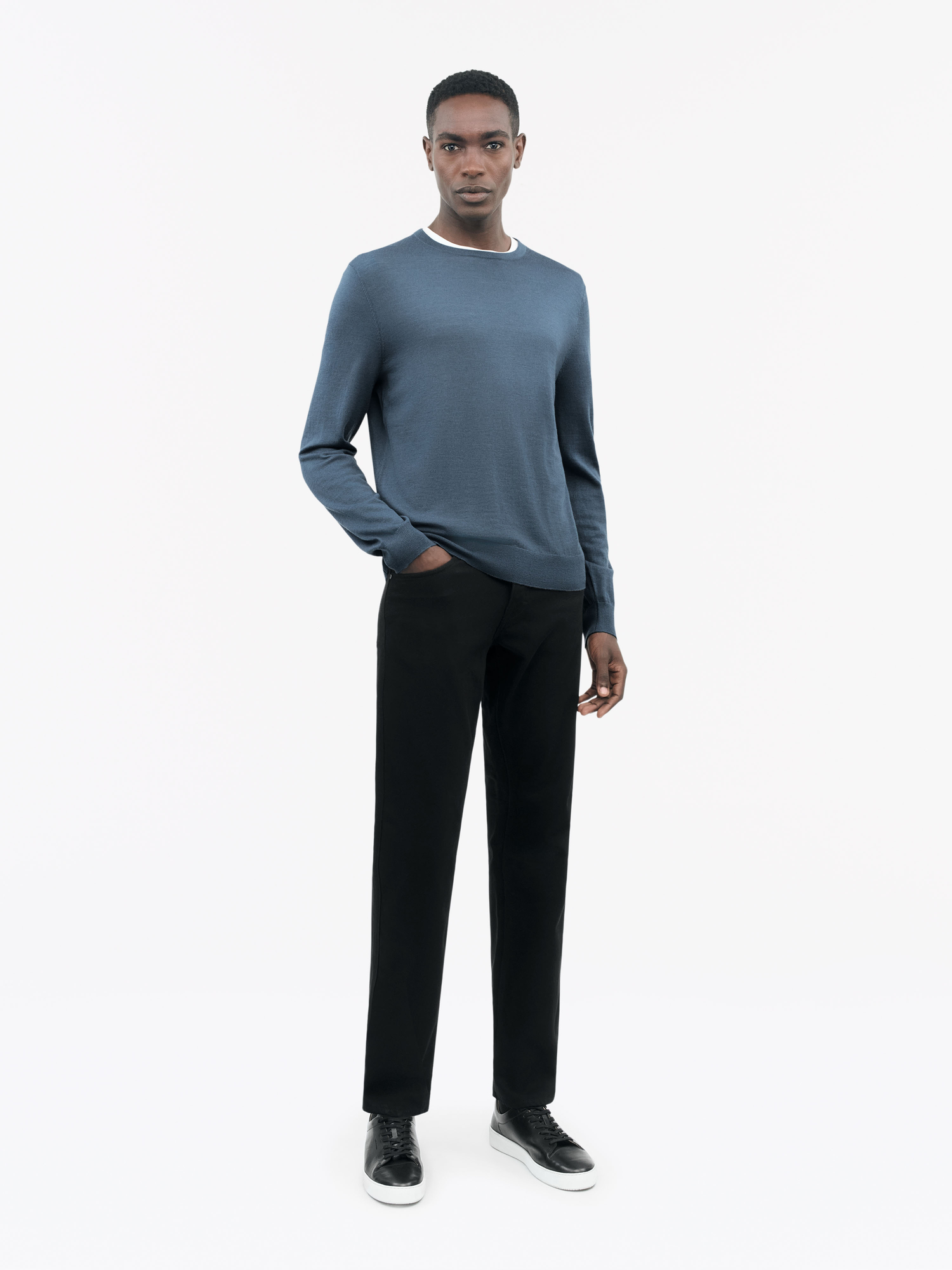 Connor Wool Crew-neck Sweater