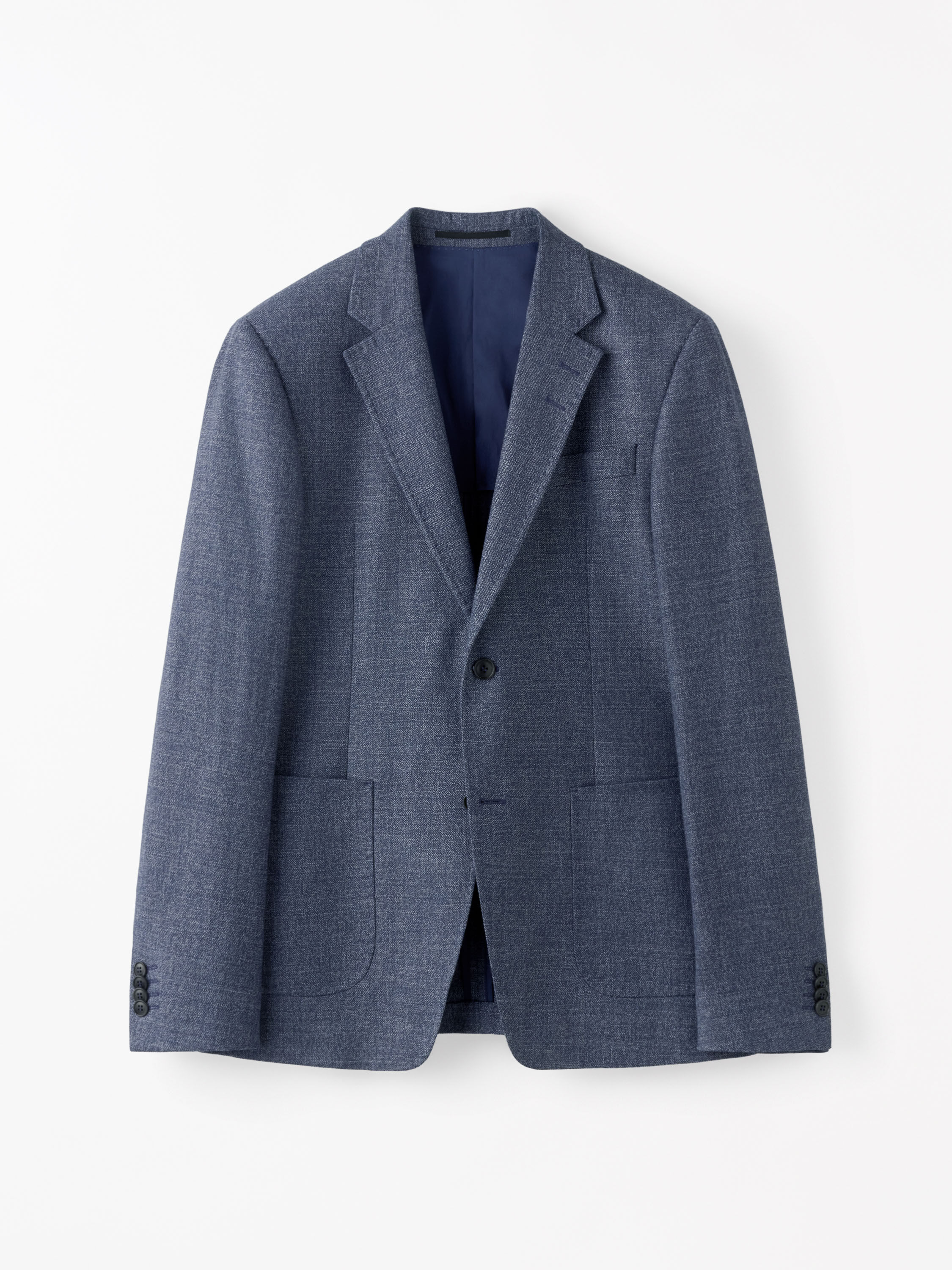 Justin HL Leinen-Wollblazer