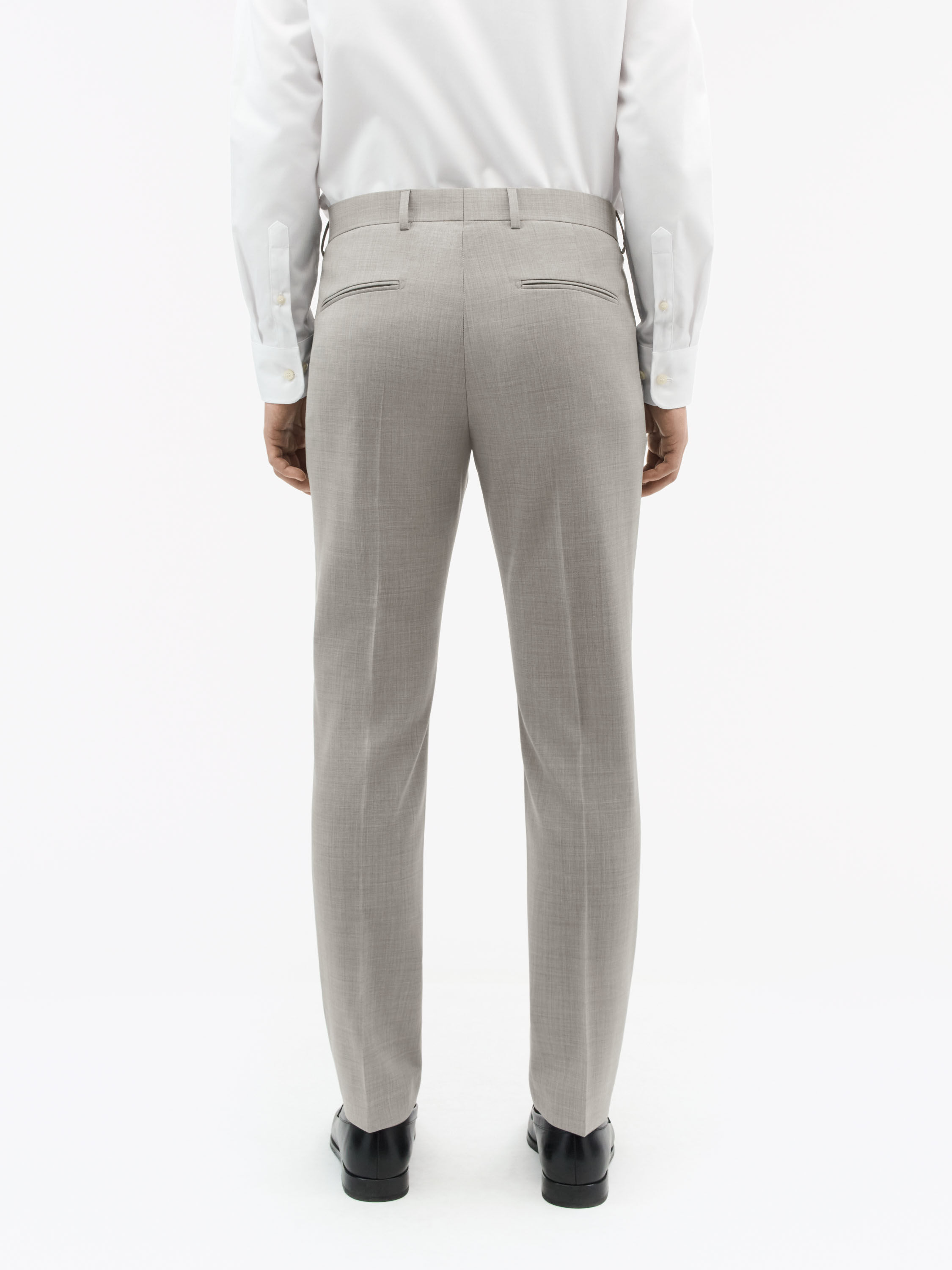 Tenuta RWS Slim-Straight Wool Trousers