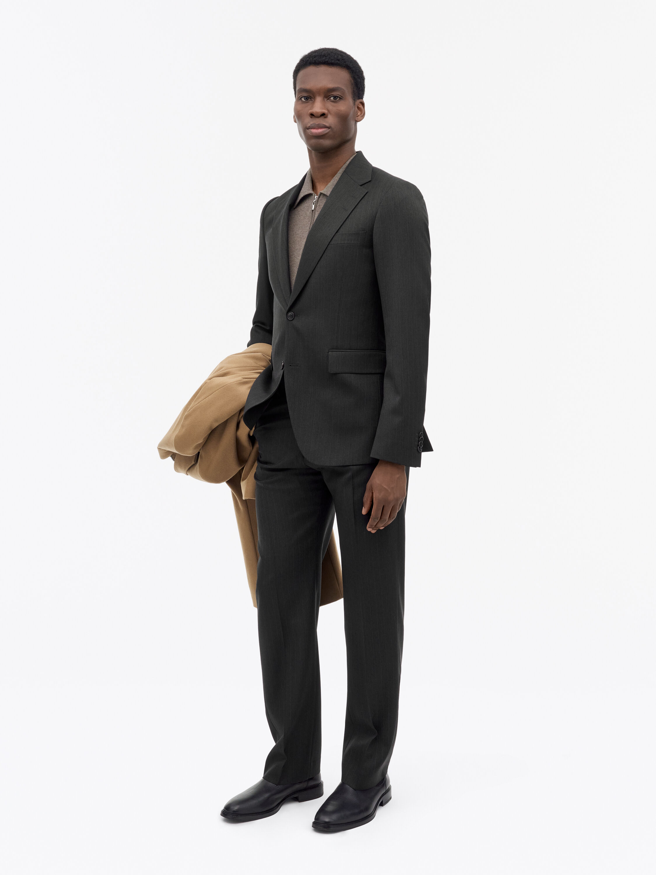 Ease Weave Stripe Suit