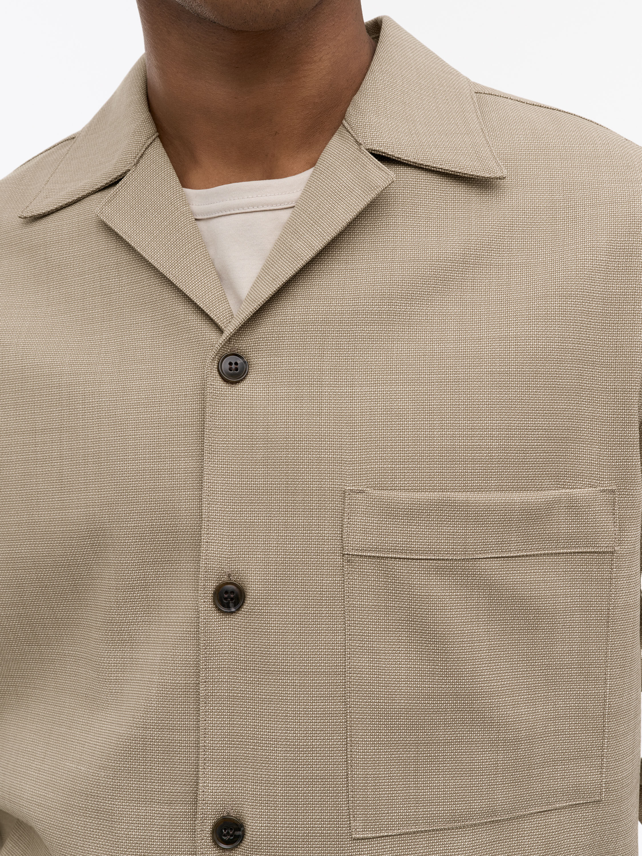 Perona Wool Stretch Shirt