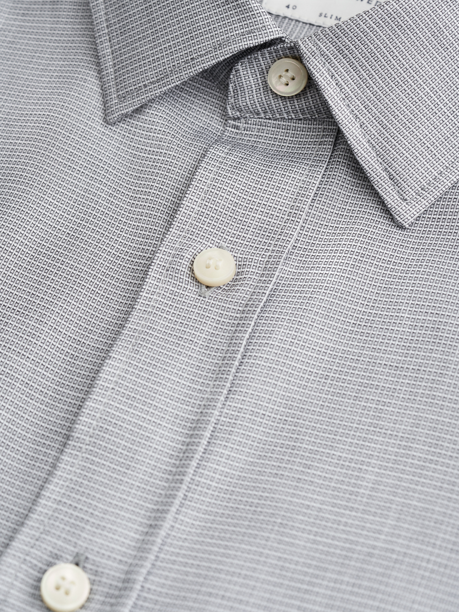 Adley cotton pointed collar Shirt