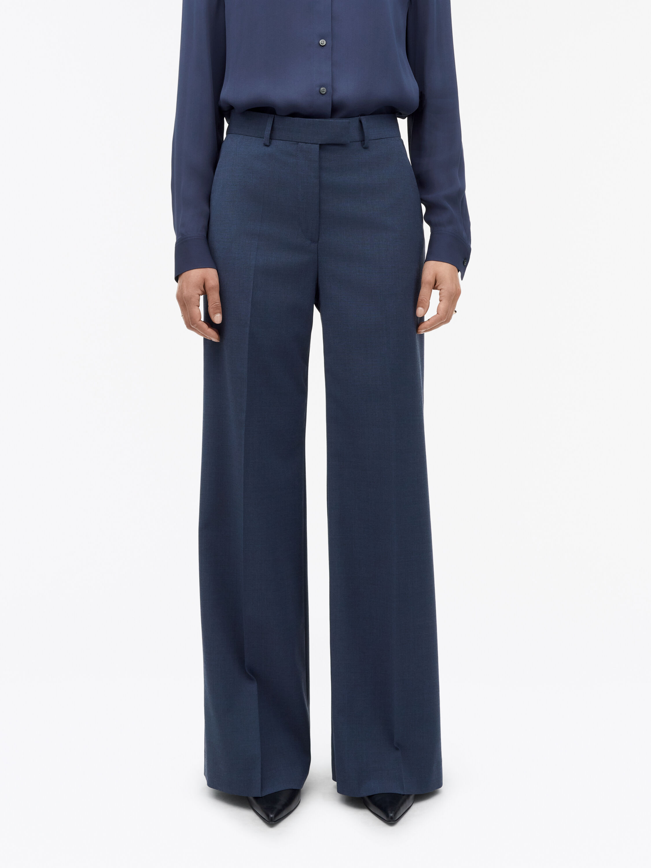 Nancy Blue Wool Suit