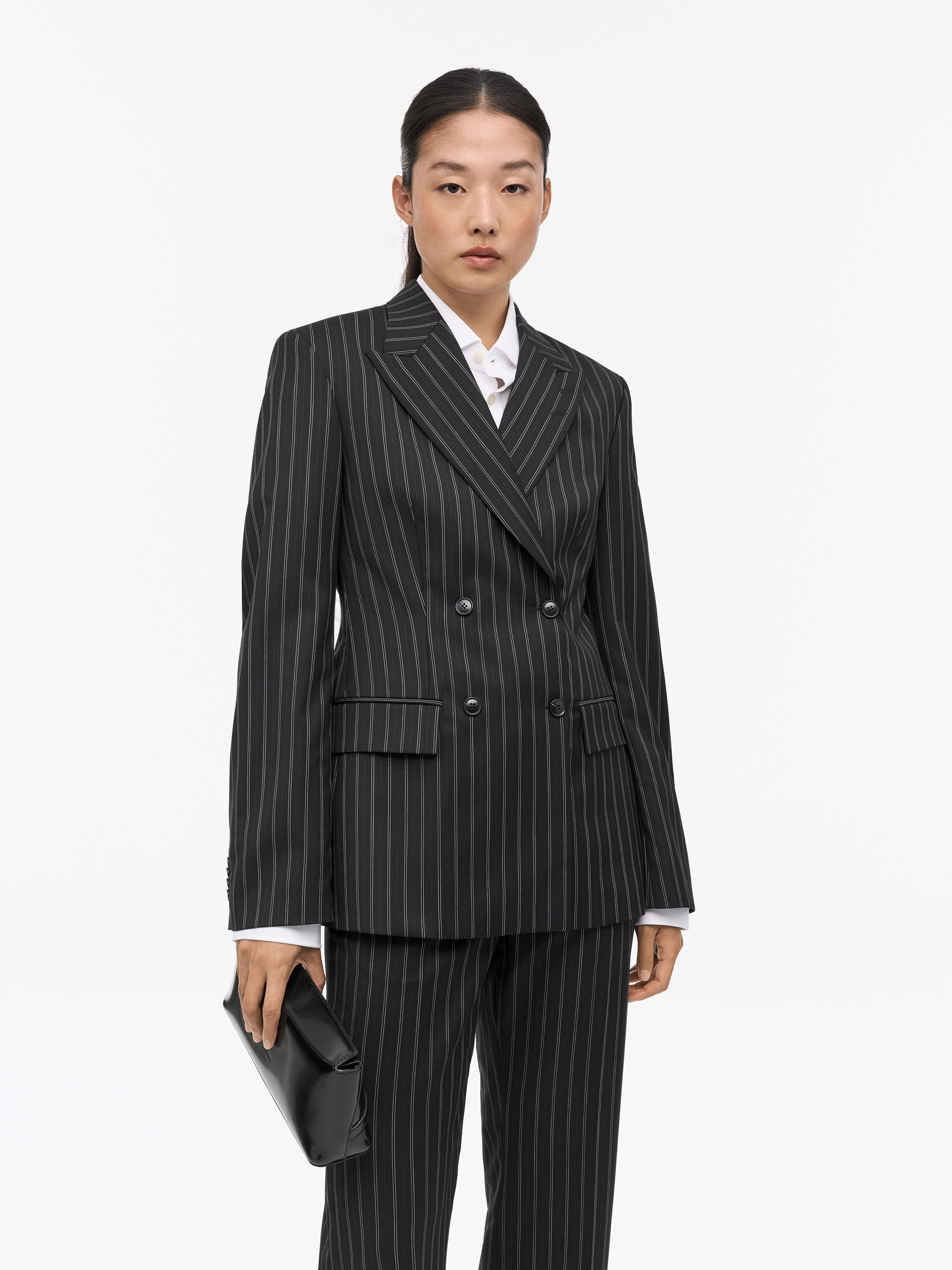 Elmi Pinstripe Suit