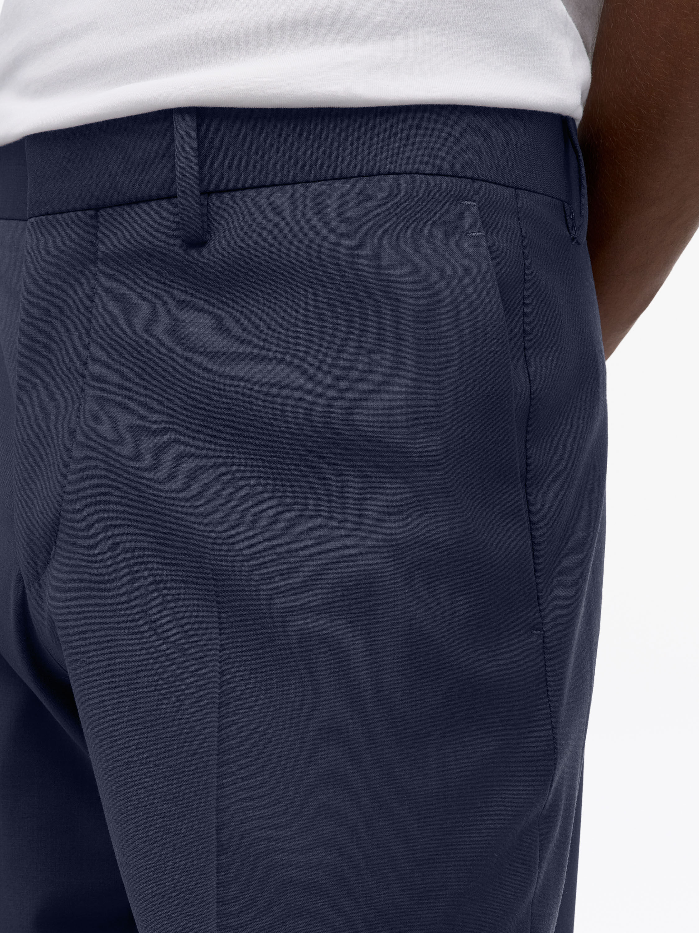 Tenses Wool Blend Trousers