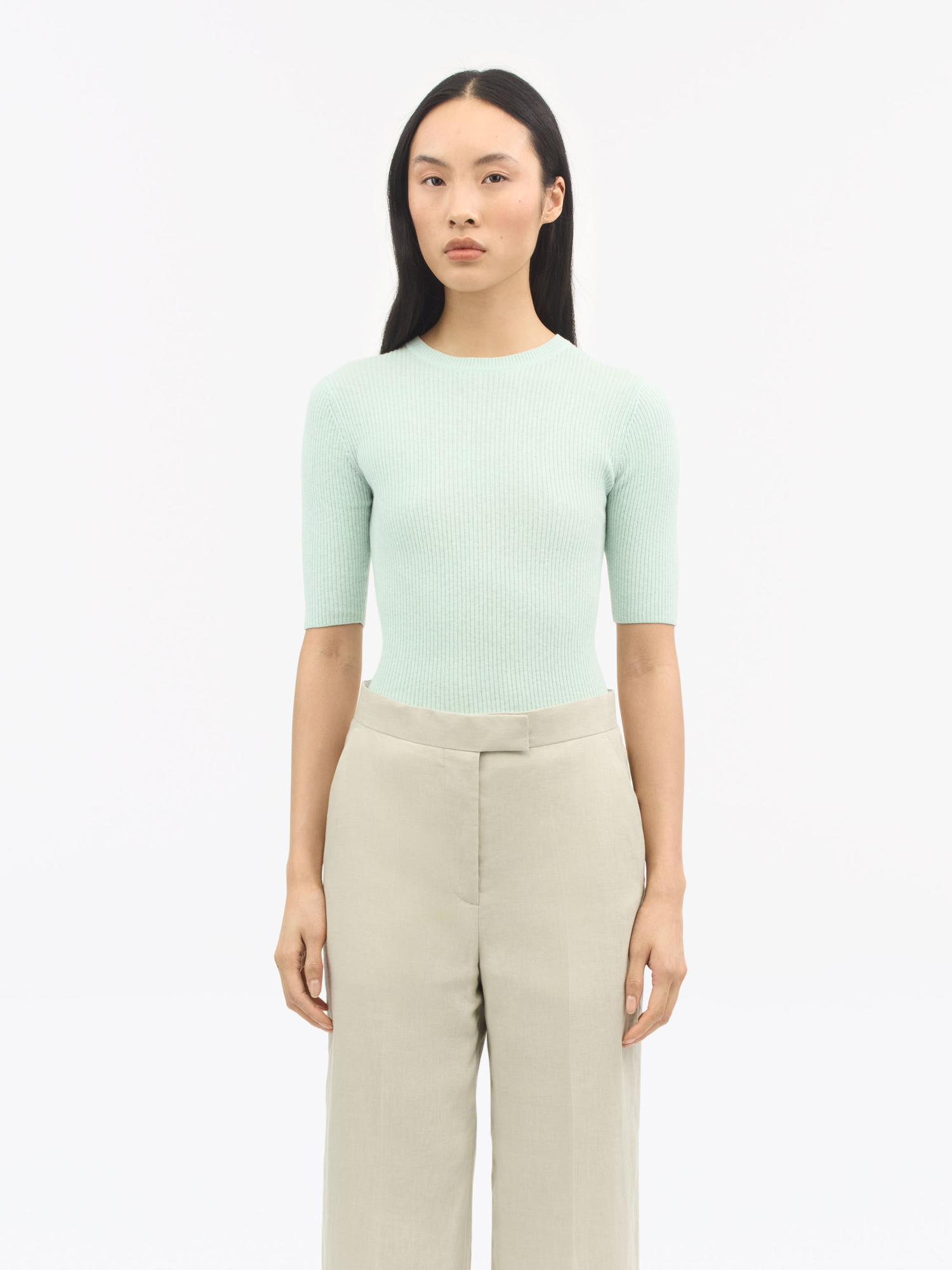 Orvi Slim Knitted T-shirt