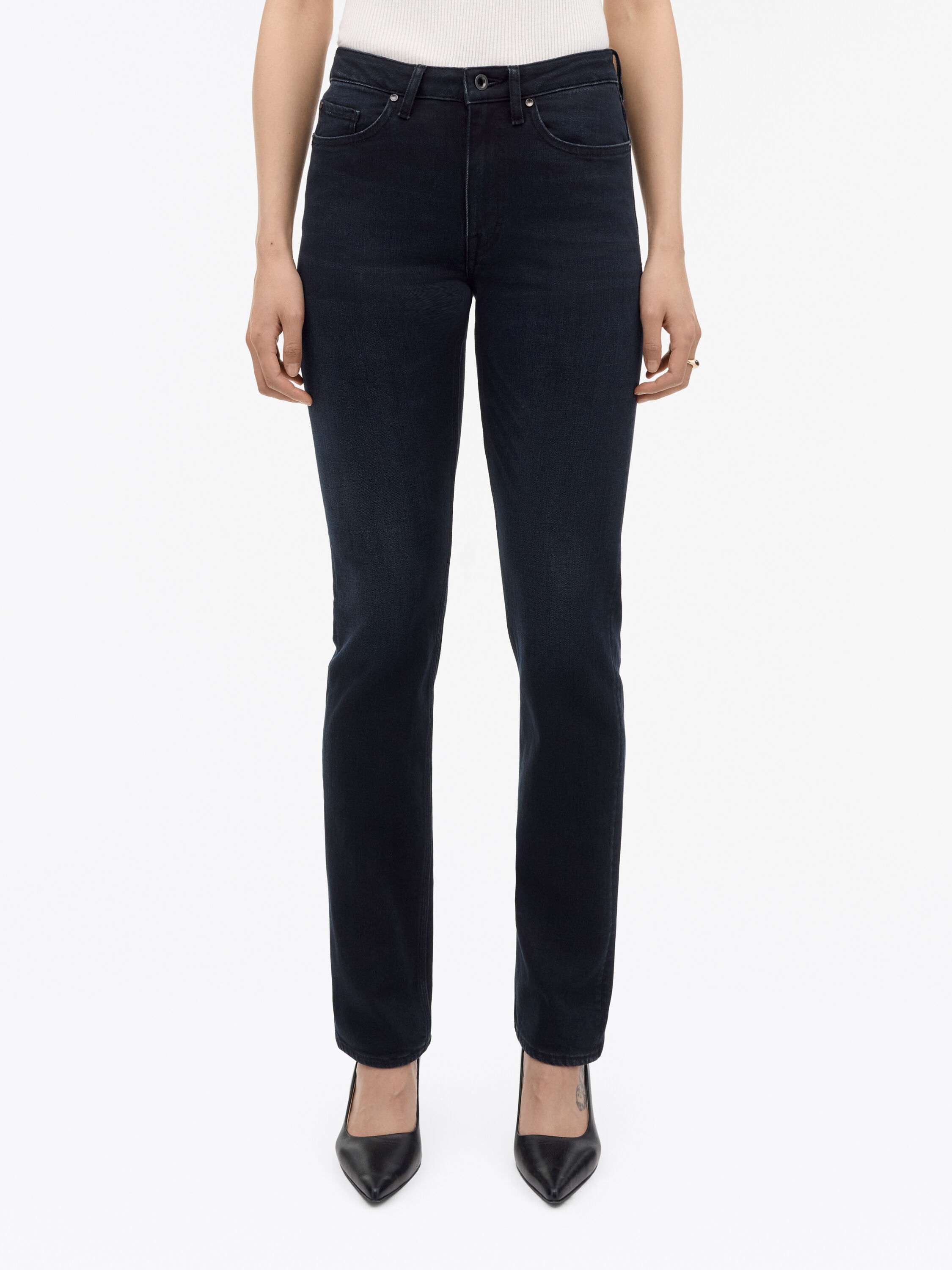 Maggie Muted Slim-Fit Jeans