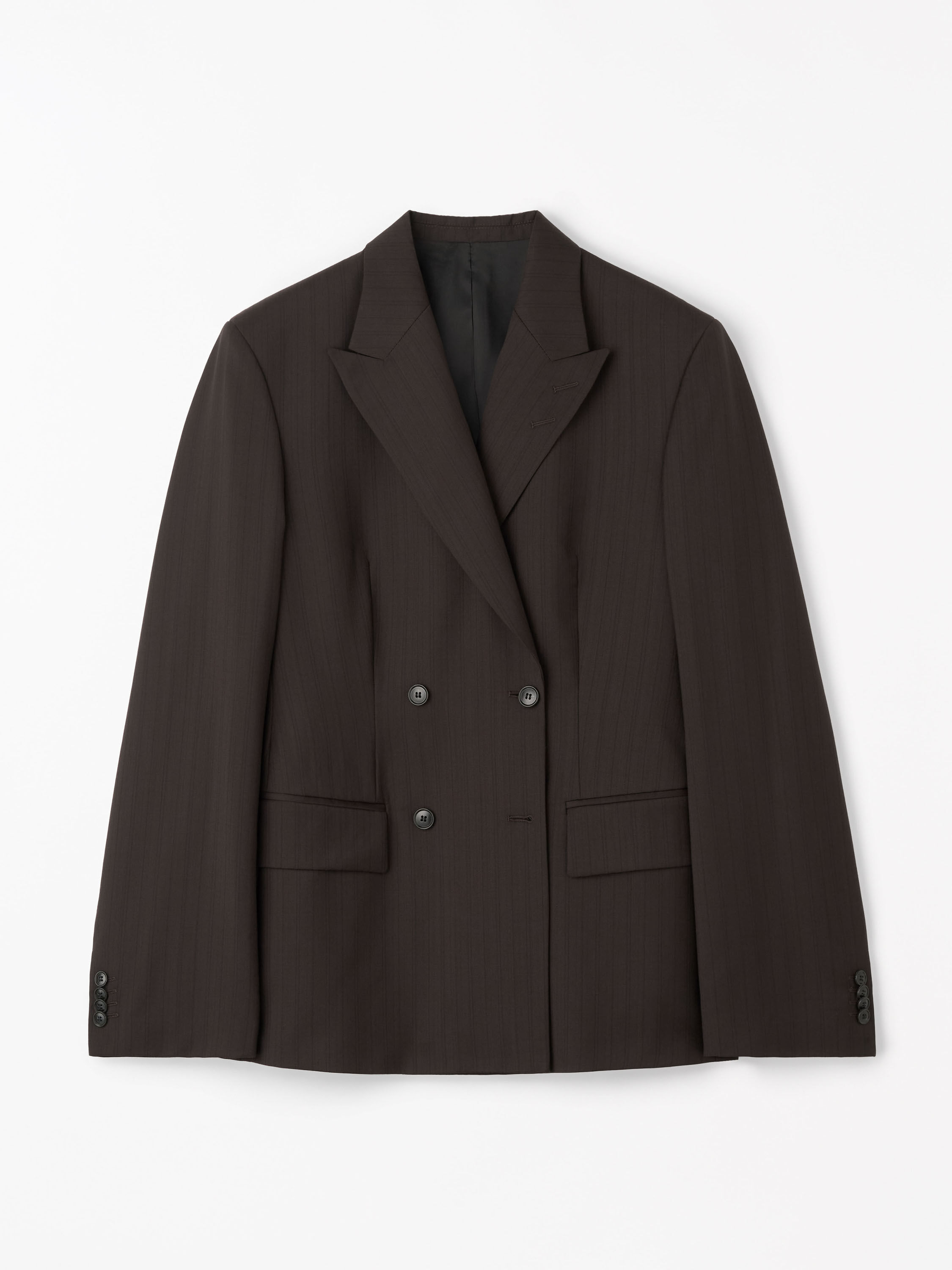 Elmi Wool Stripe Suit