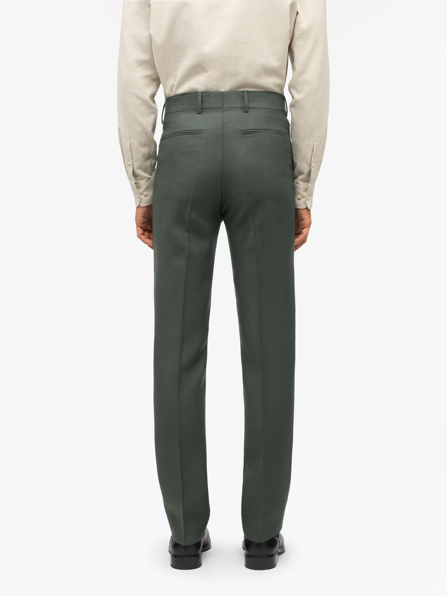 Tenser RWS Straight Wool Trousers
