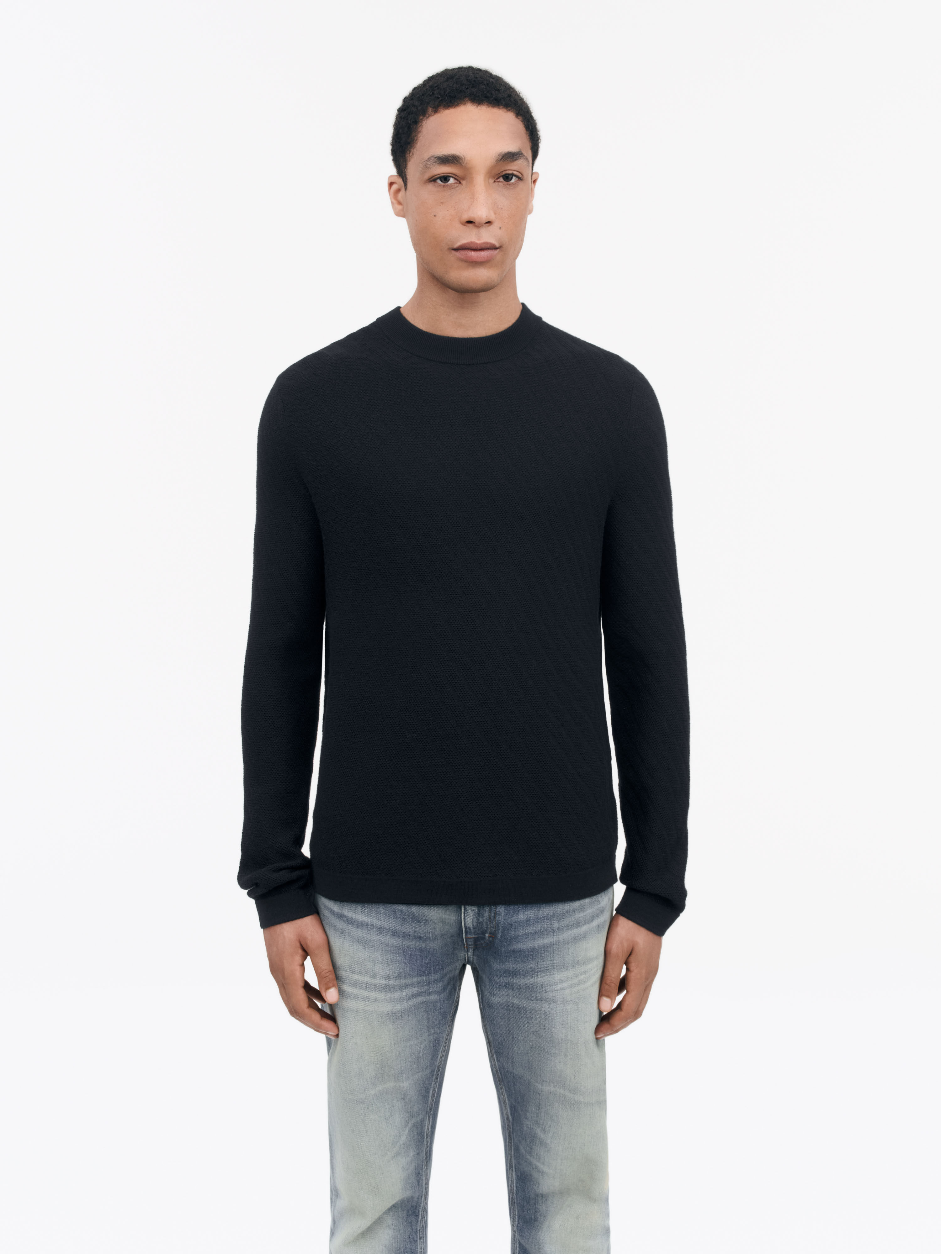 Pull En Maille &agrave; Col Rond Essler