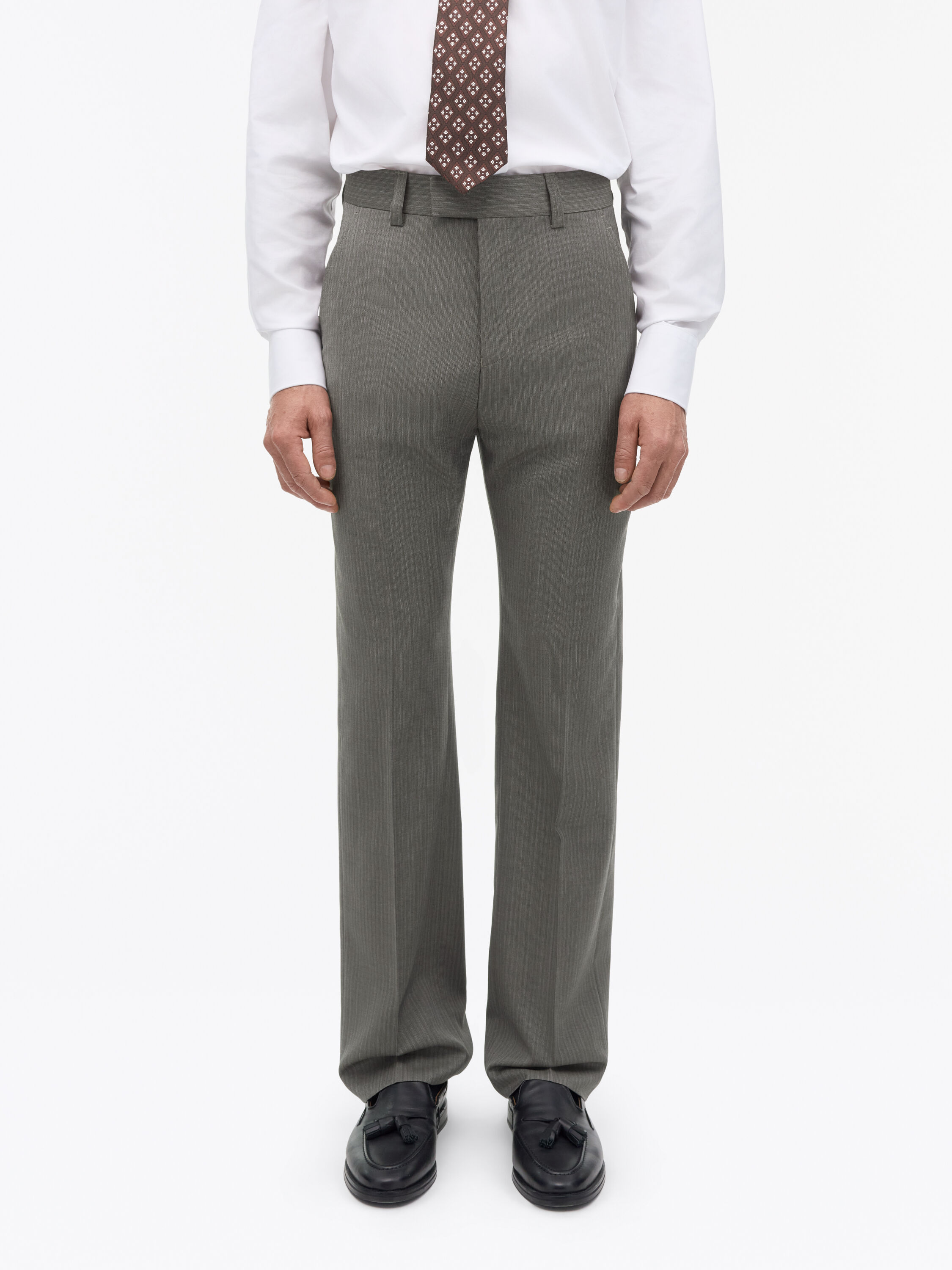 Tommie Pinstripe Wool Trousers