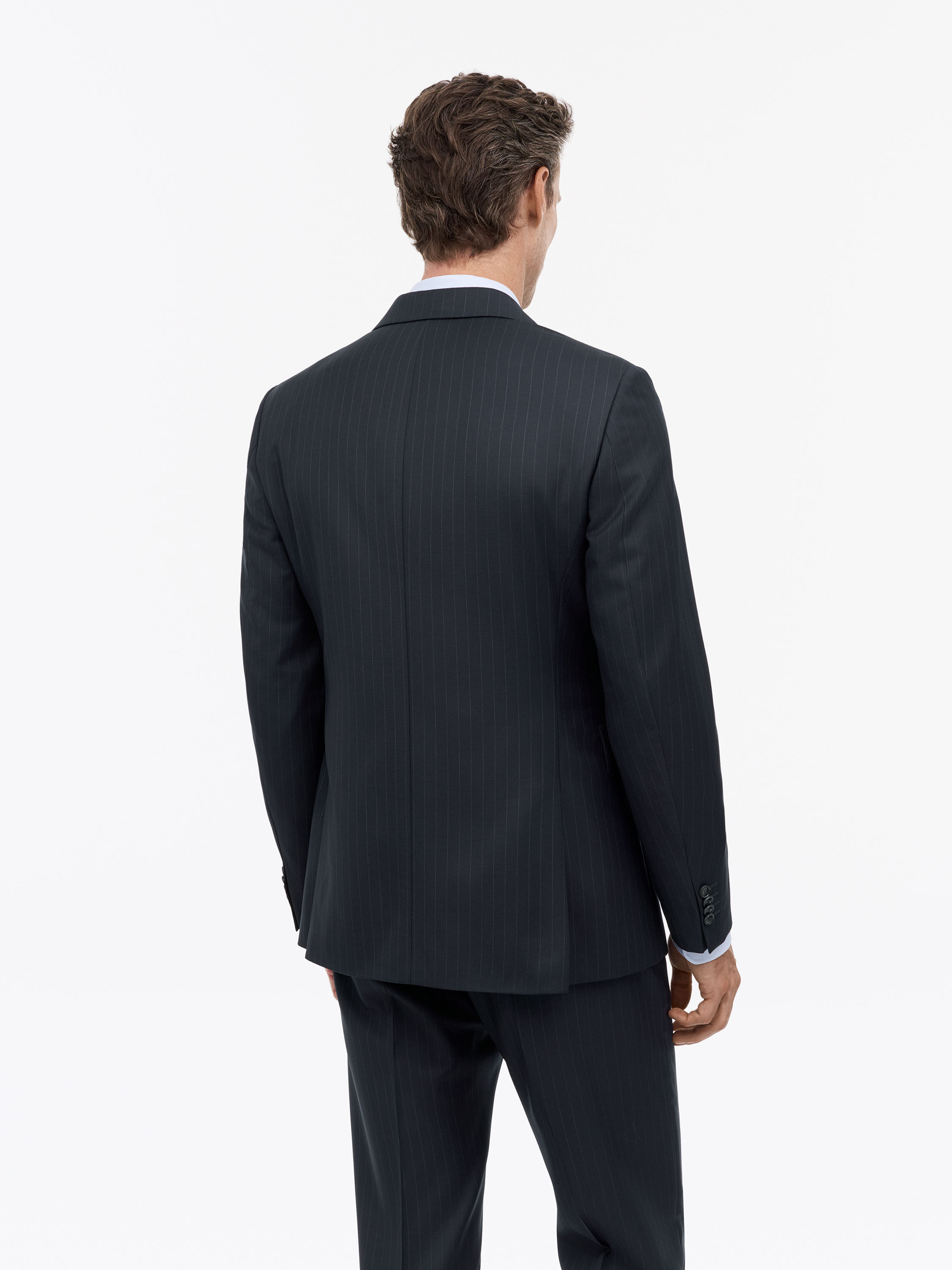 1903 Blue Pinstripe Suit