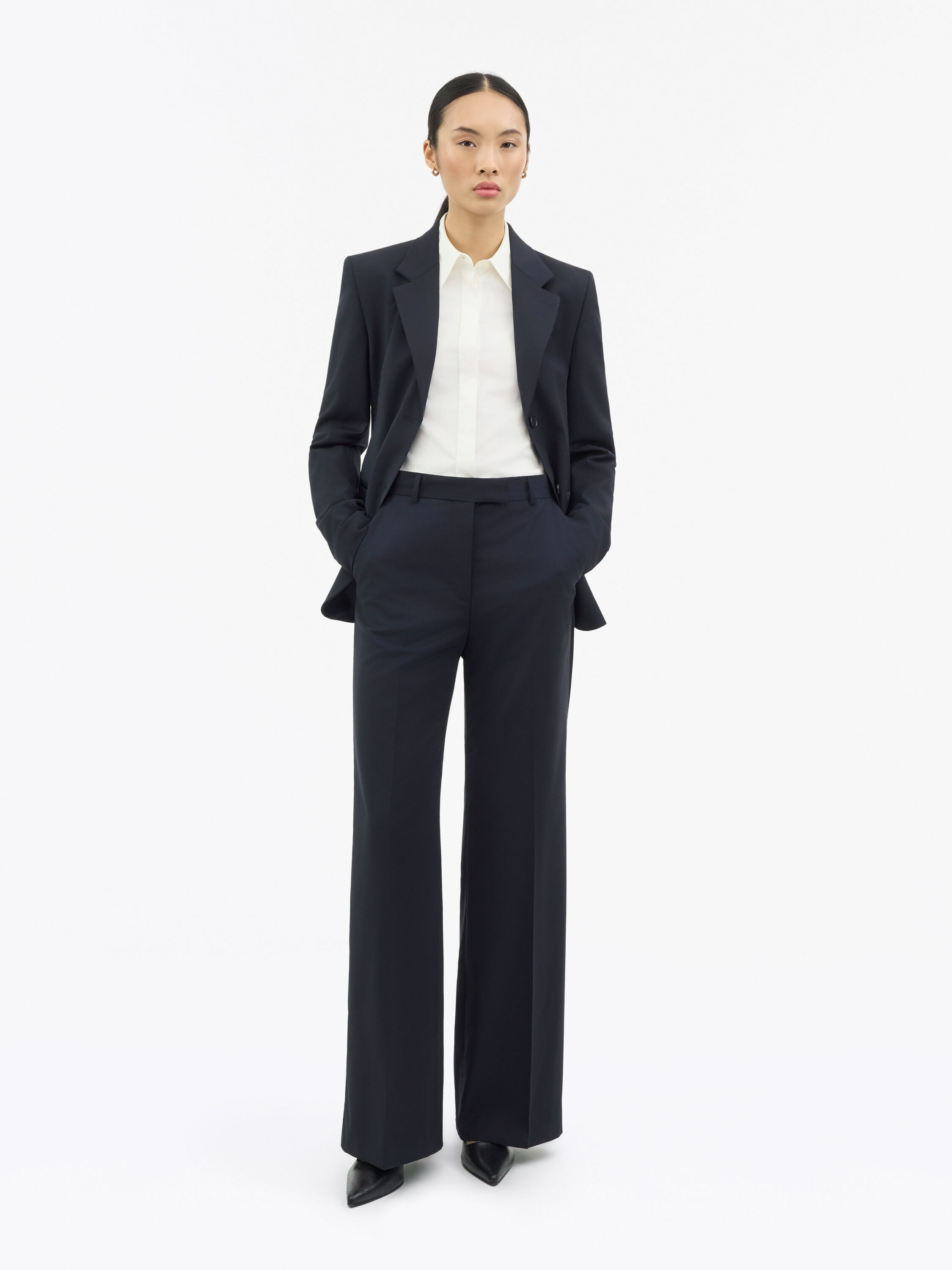 Irit High-Waist Trousers