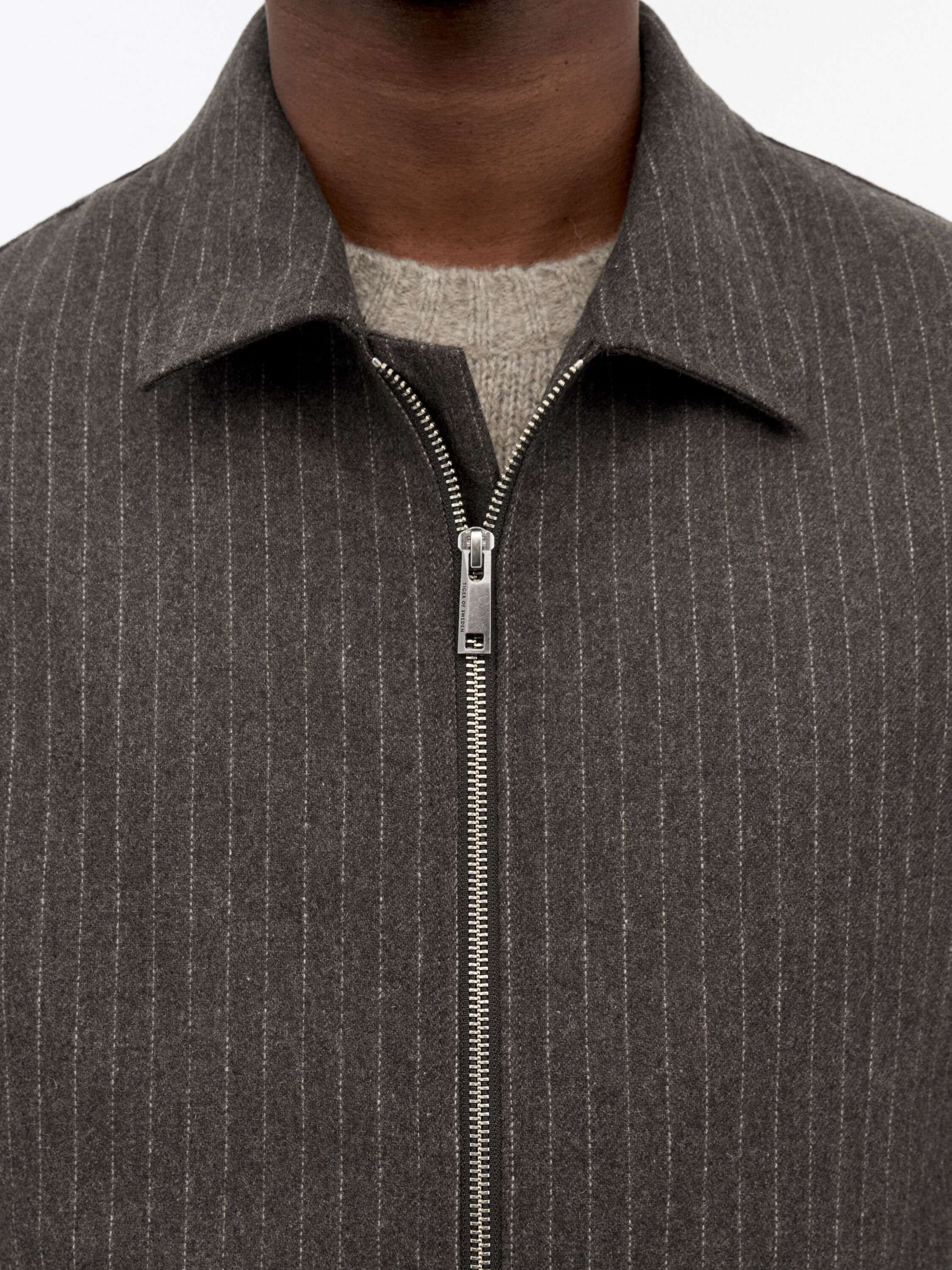 Barnaby C Pinstripe Shirt Jacket