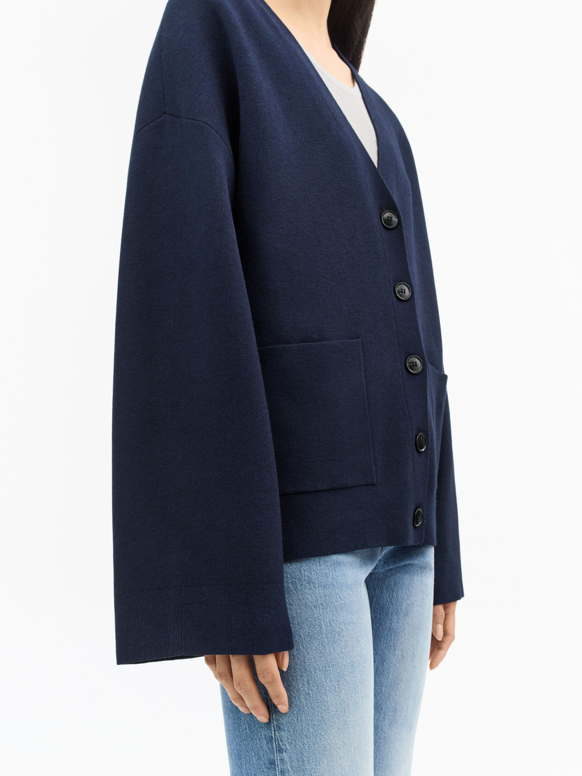 Relaxed Knitted Silvyiya Cardigan