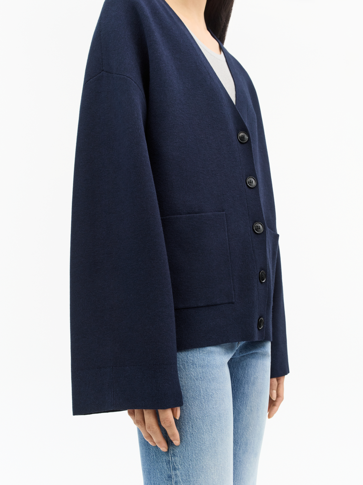 Relaxed Knitted Silvyiya Cardigan