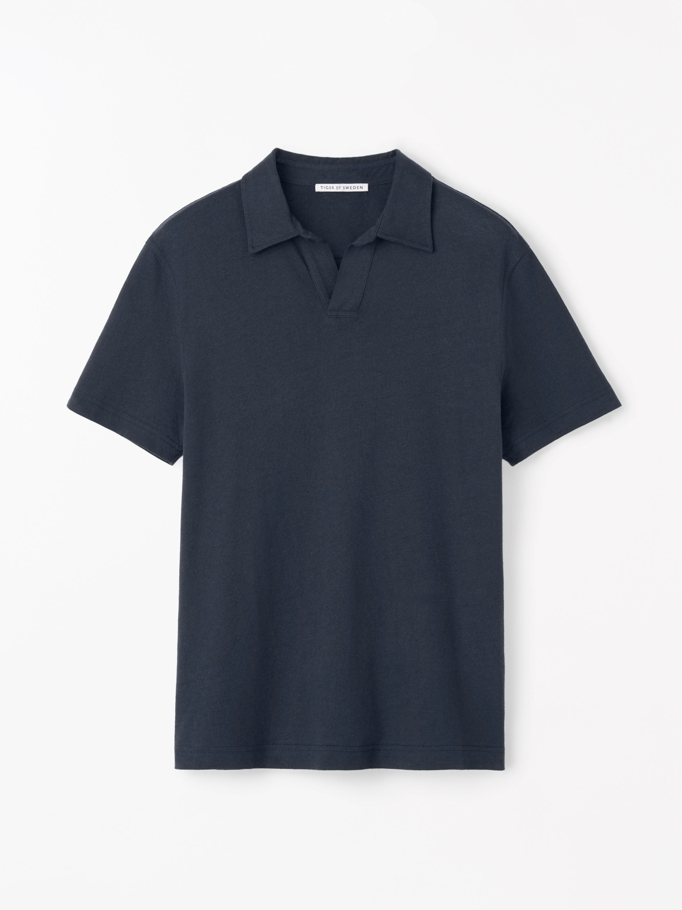 Ray Open-Neck Polo Shirt