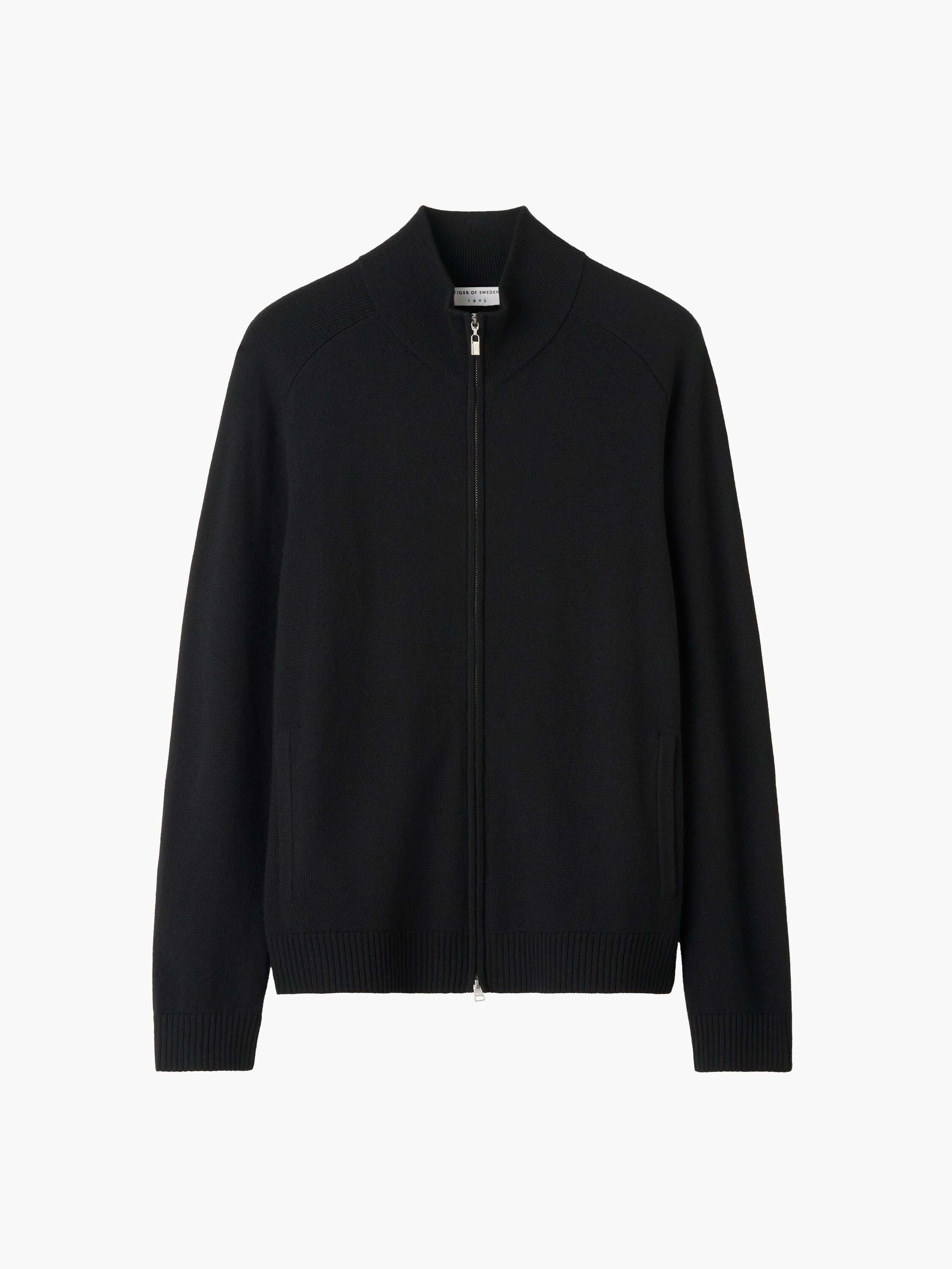 Cassian Merino Zip Cardigan