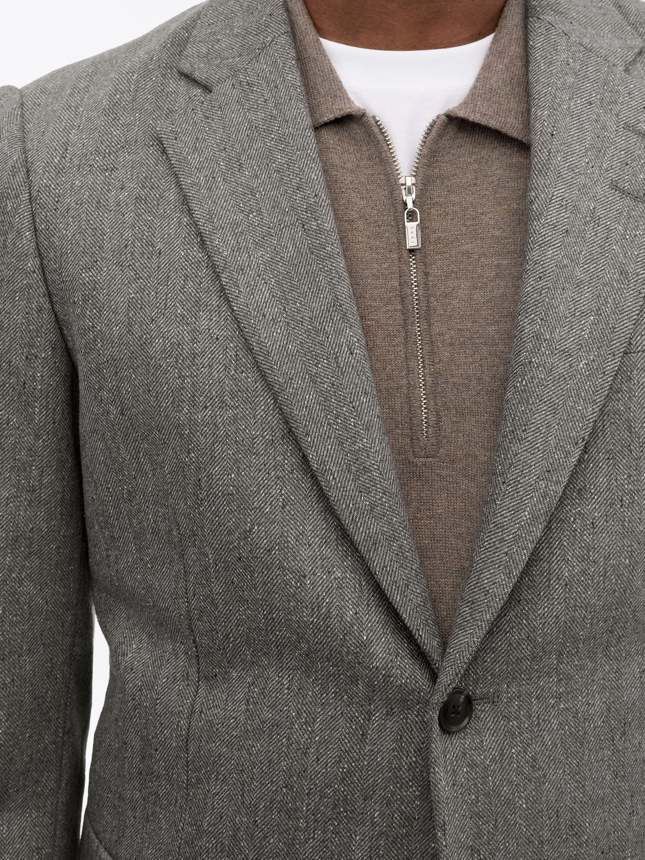 Justin P Herringbone Jacket