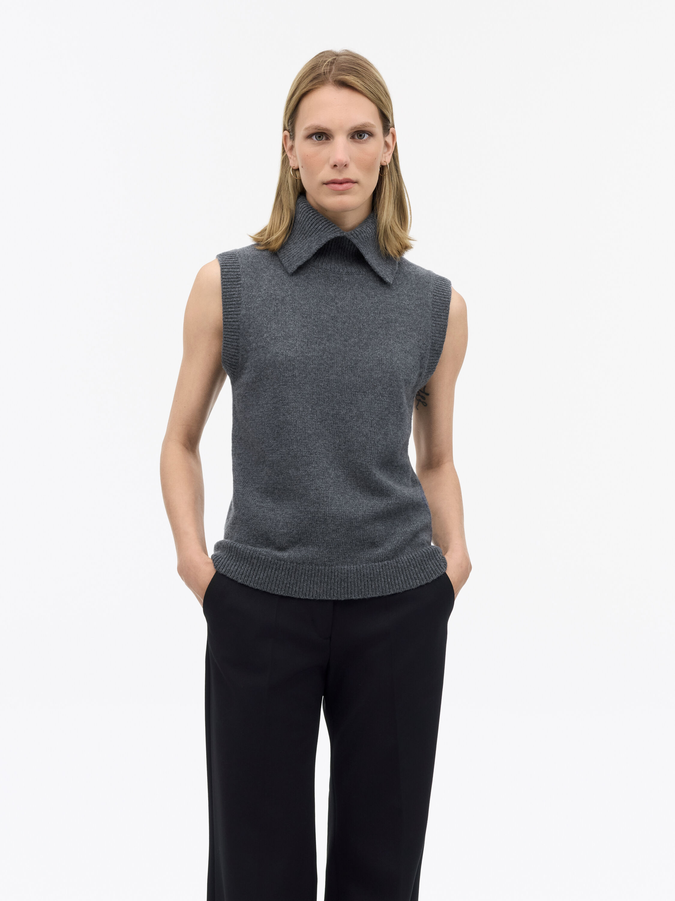 Sonnet Wool Cashmere Vest