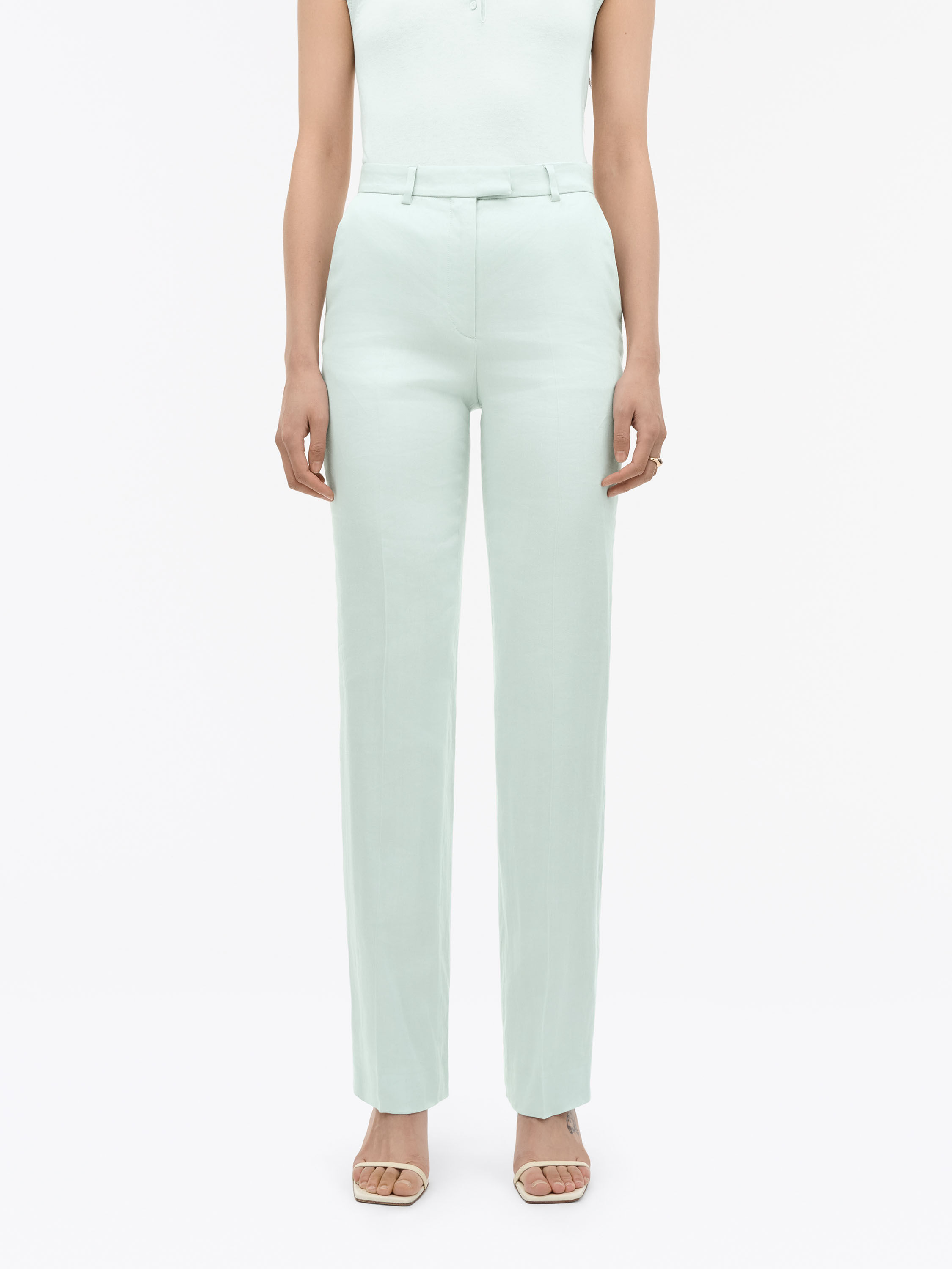 Nove Linen Blend Trousers