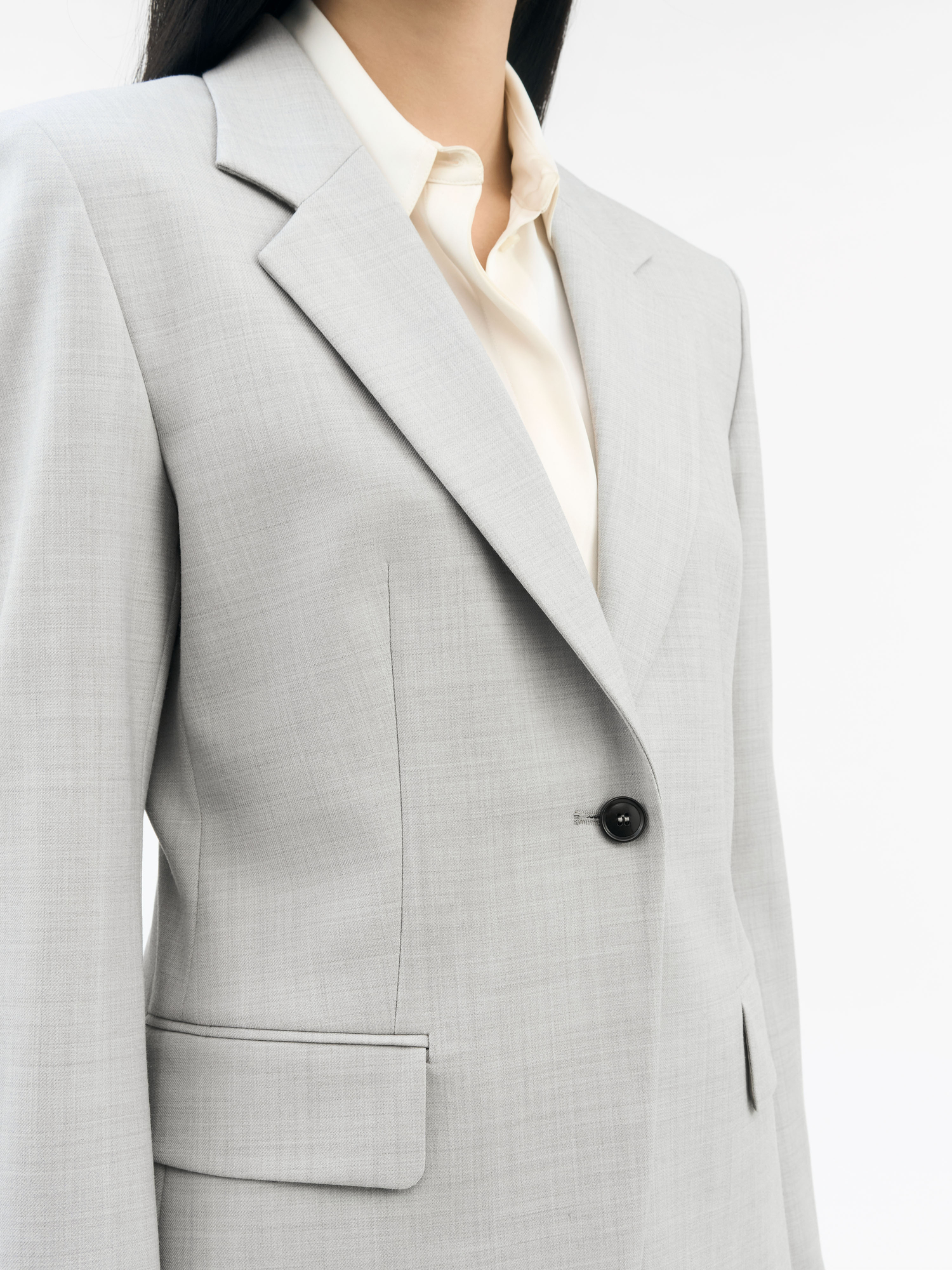 Narina Classic Wool Blend Blazer
