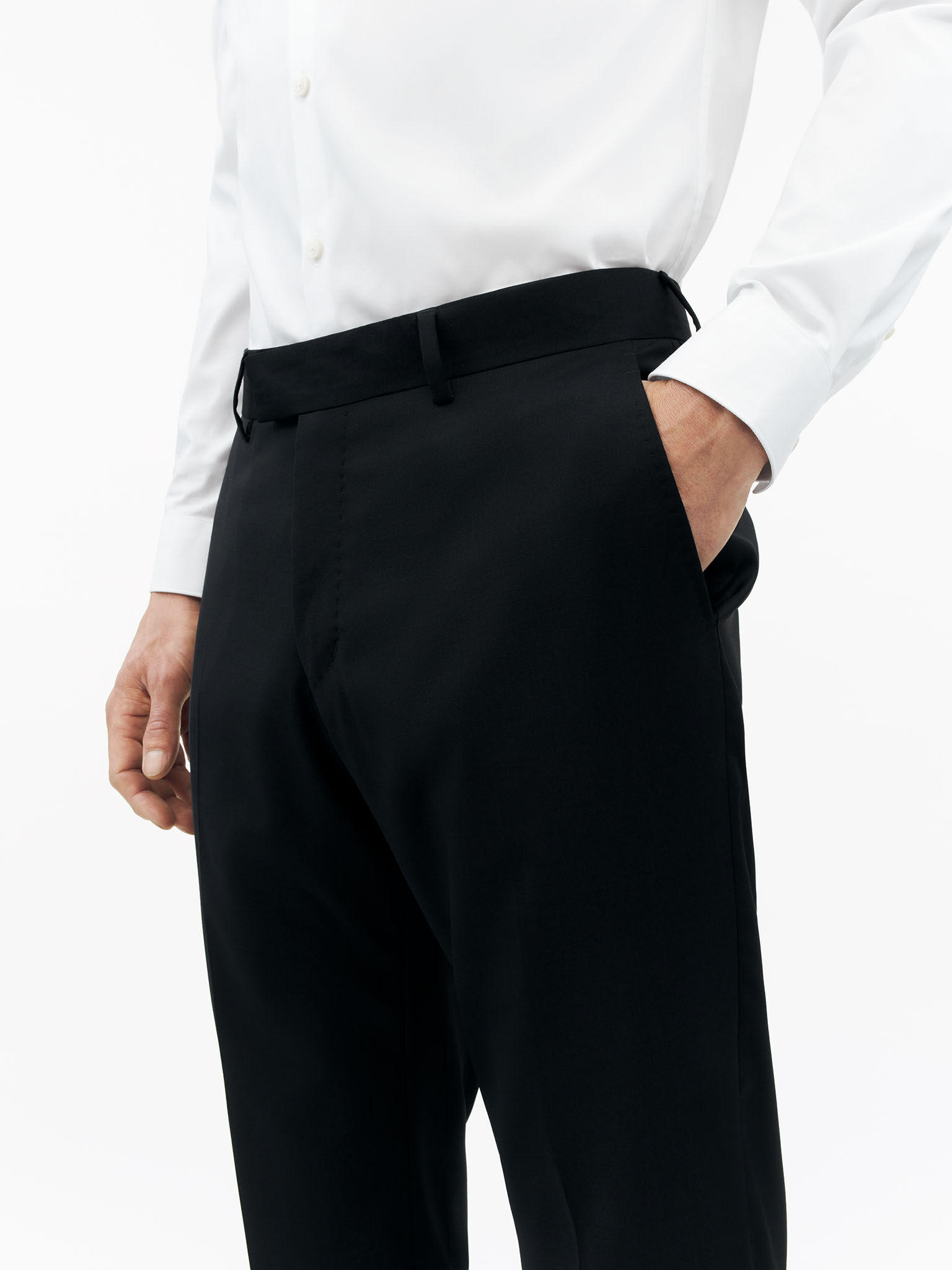 Justin Semi Slim-fit Wool Suit