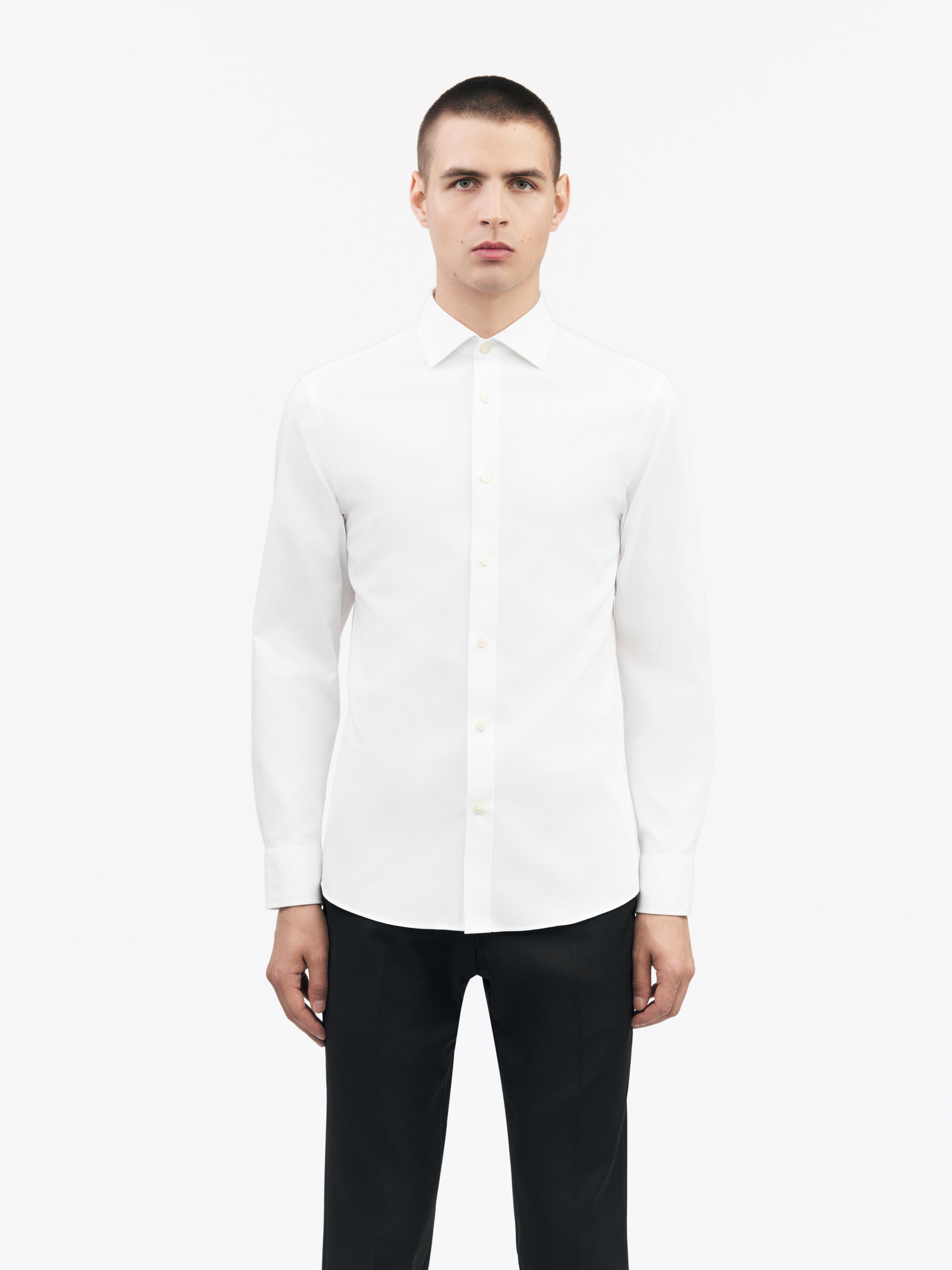 Adley C Cutaway Collar Shirt