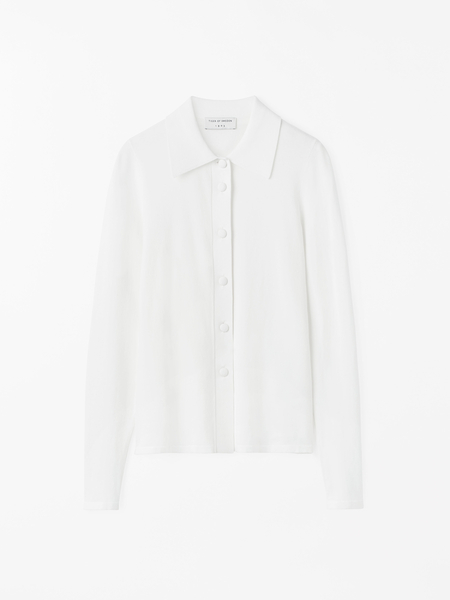 Lillian Slim-Fit Knit Shirt