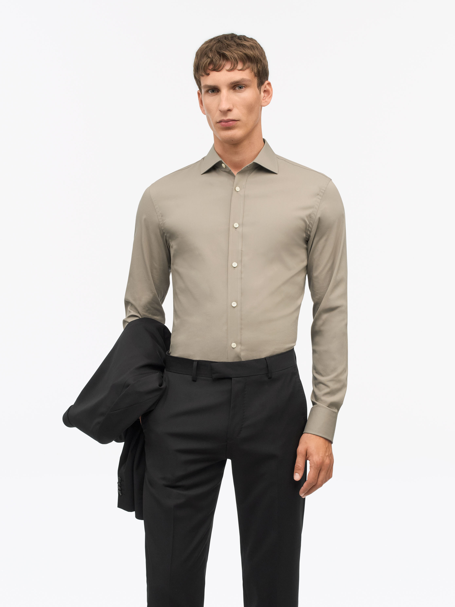 Adley C Cotton Blend Shirt