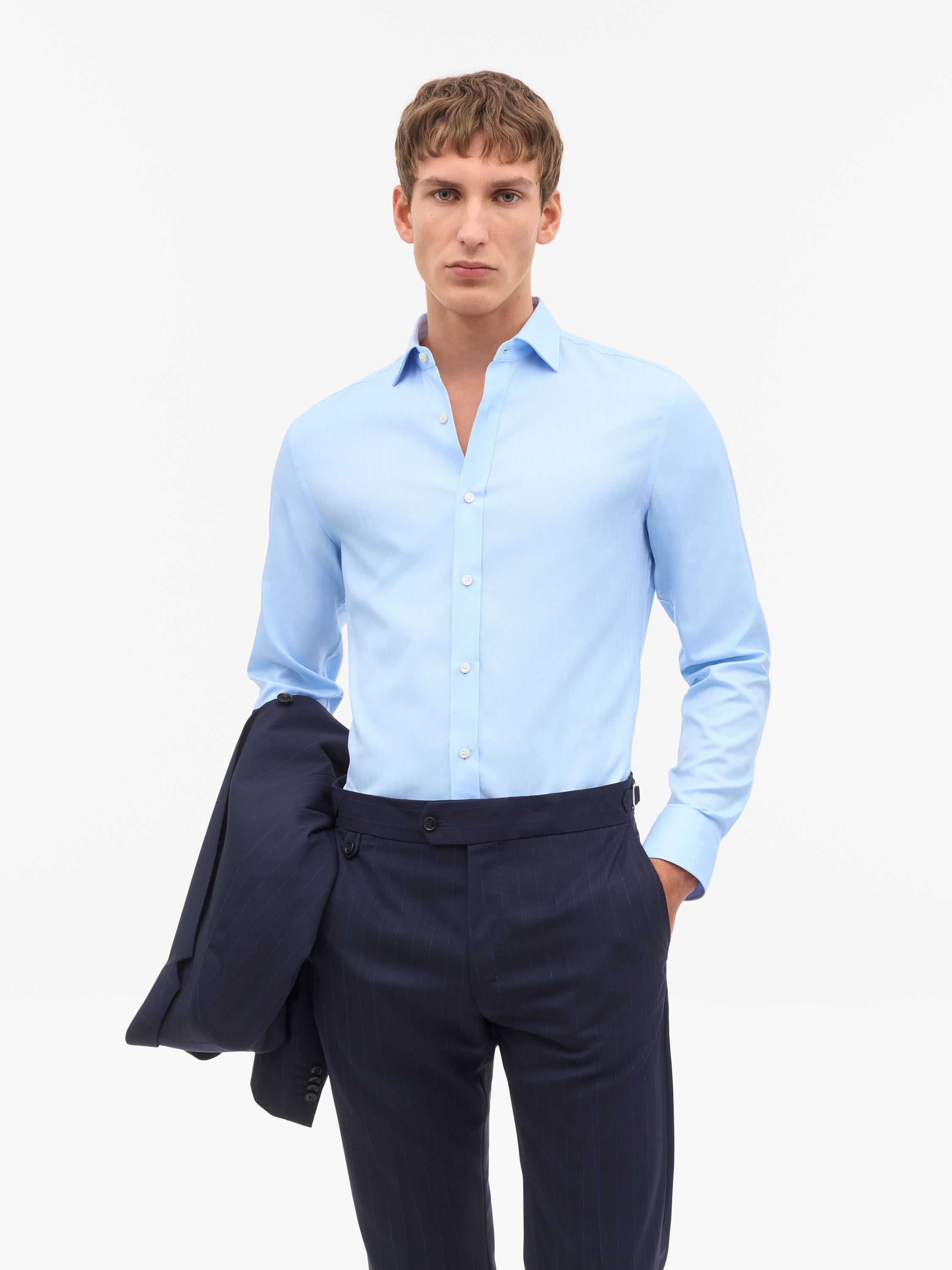 Adley C Herringbone Shirt