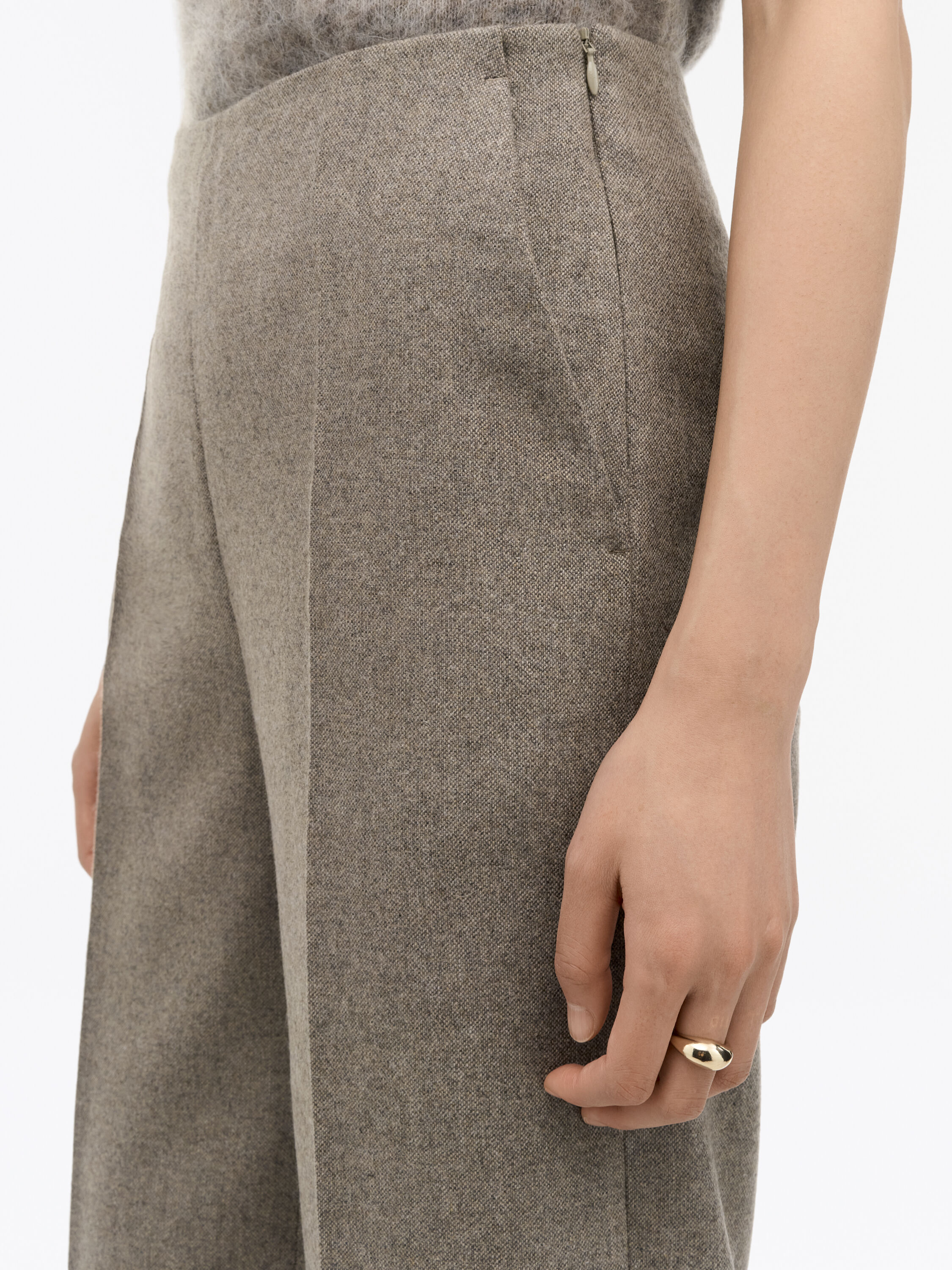 Didar Brushed Wool Suit